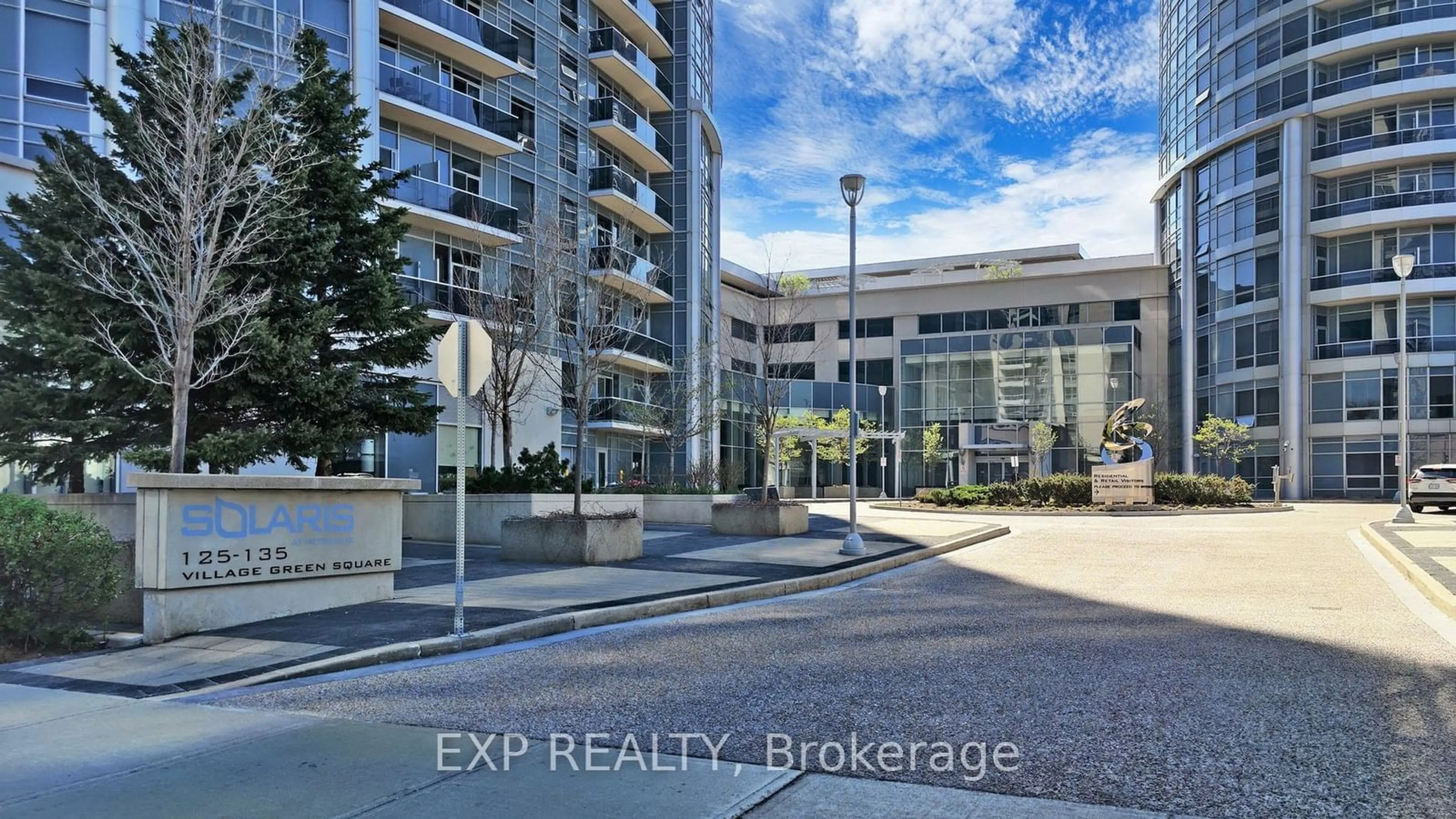 A pic from exterior of the house or condo for 125 Village Green Sq #3104, Toronto Ontario M1S 0G3