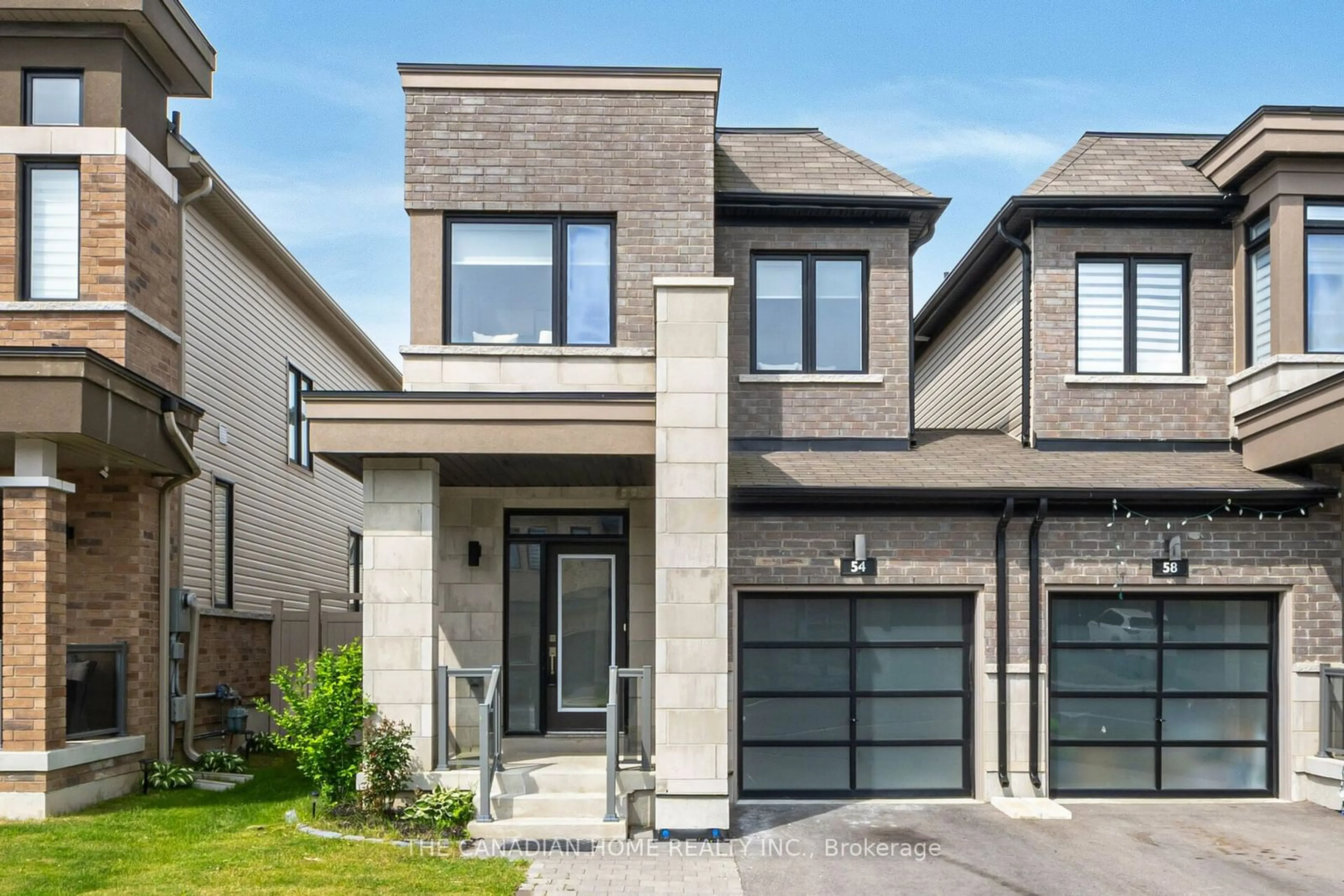 Home with brick exterior material for 54 Larkin Lane, Clarington Ontario L1C 2W3