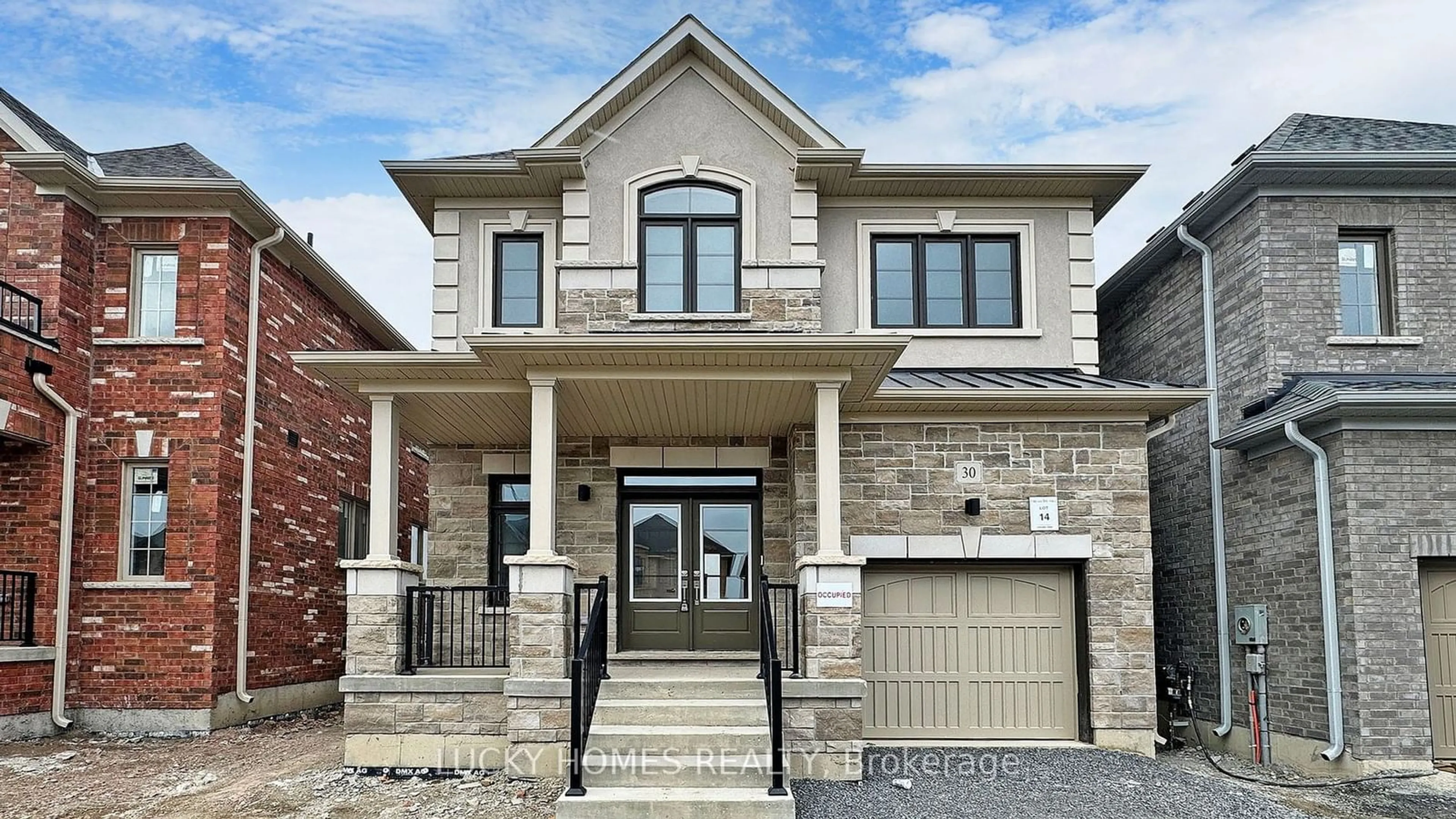 Home with brick exterior material for 30 Ed Ewert Ave, Clarington Ontario L1B 0W9