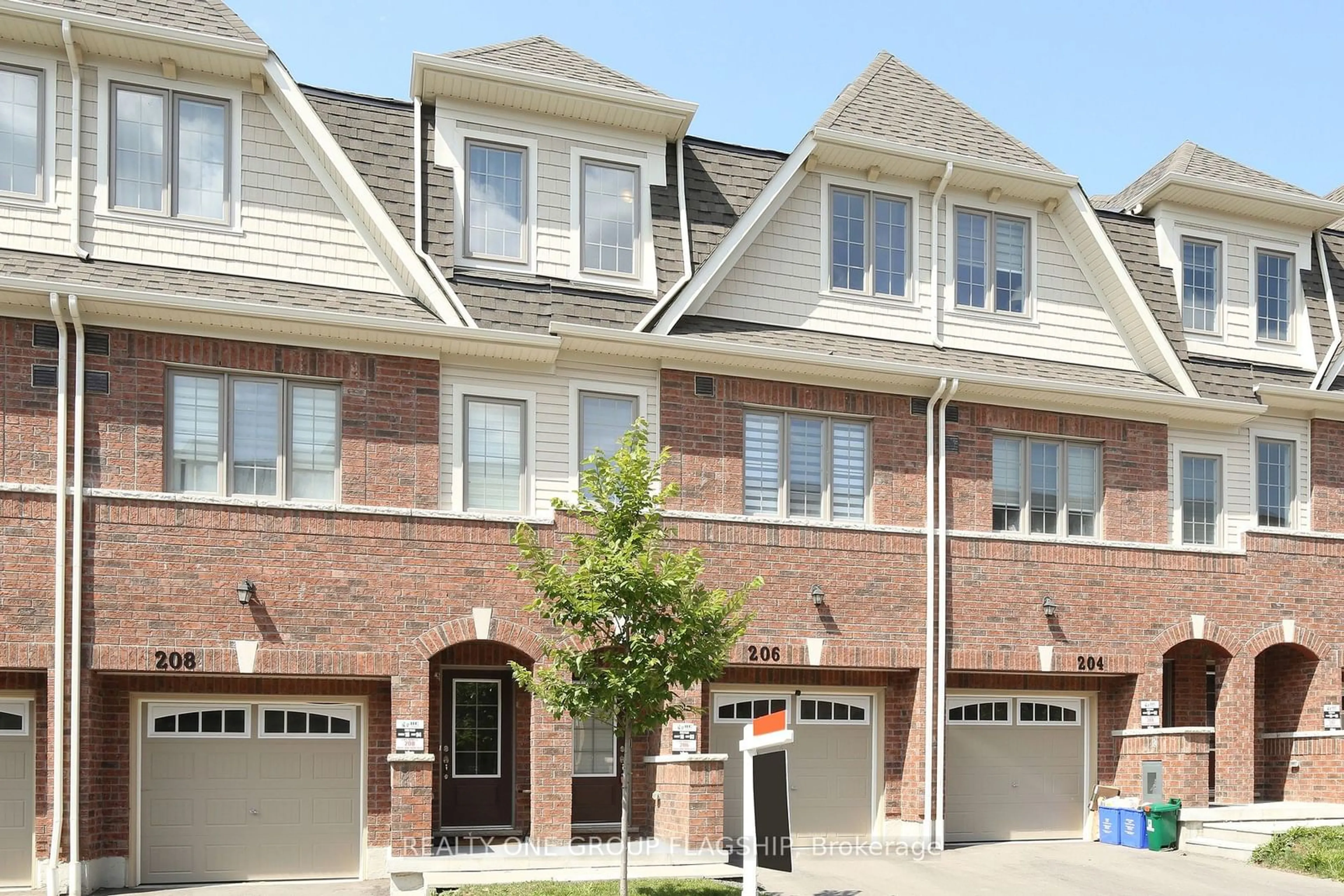 Home with brick exterior material for 206 Royal Northern Path, Oshawa Ontario L1L 0R6