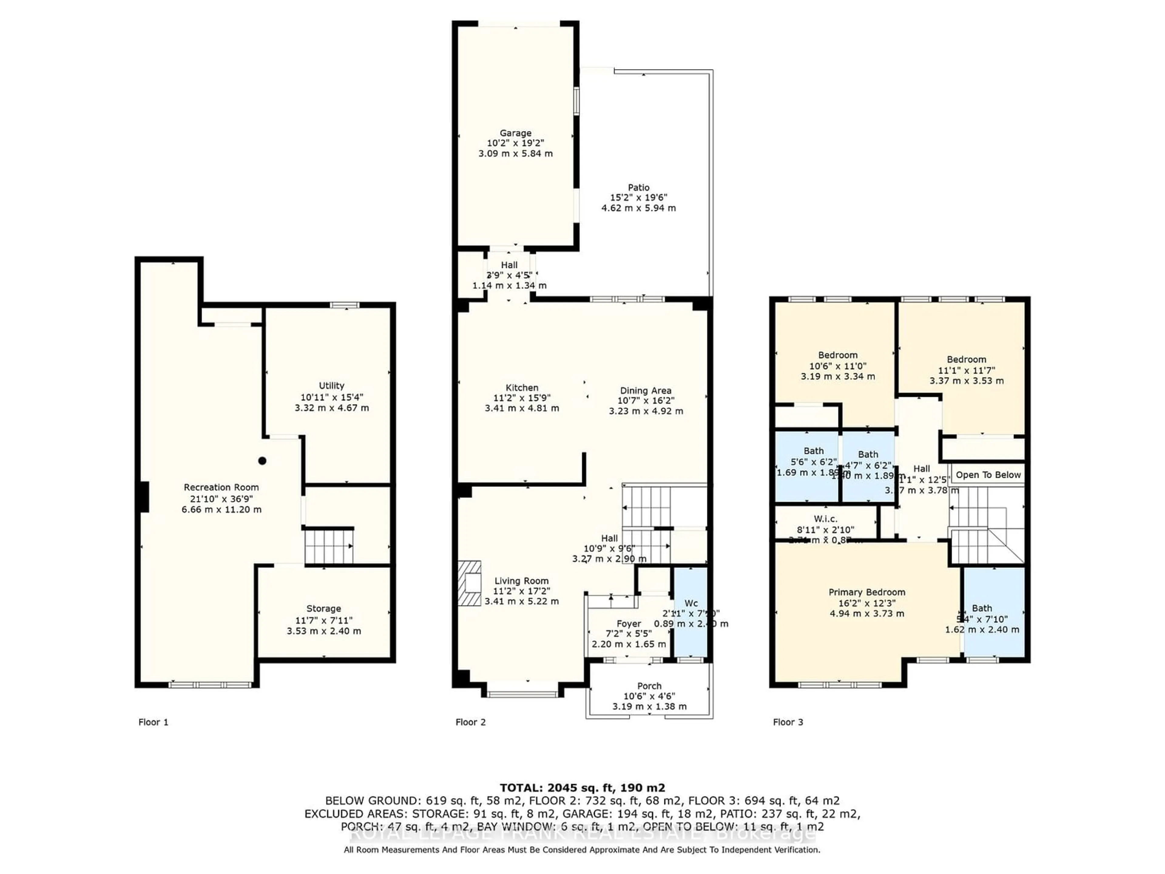 Floor plan for 92 Williamson Dr, Ajax Ontario L1T 0A5