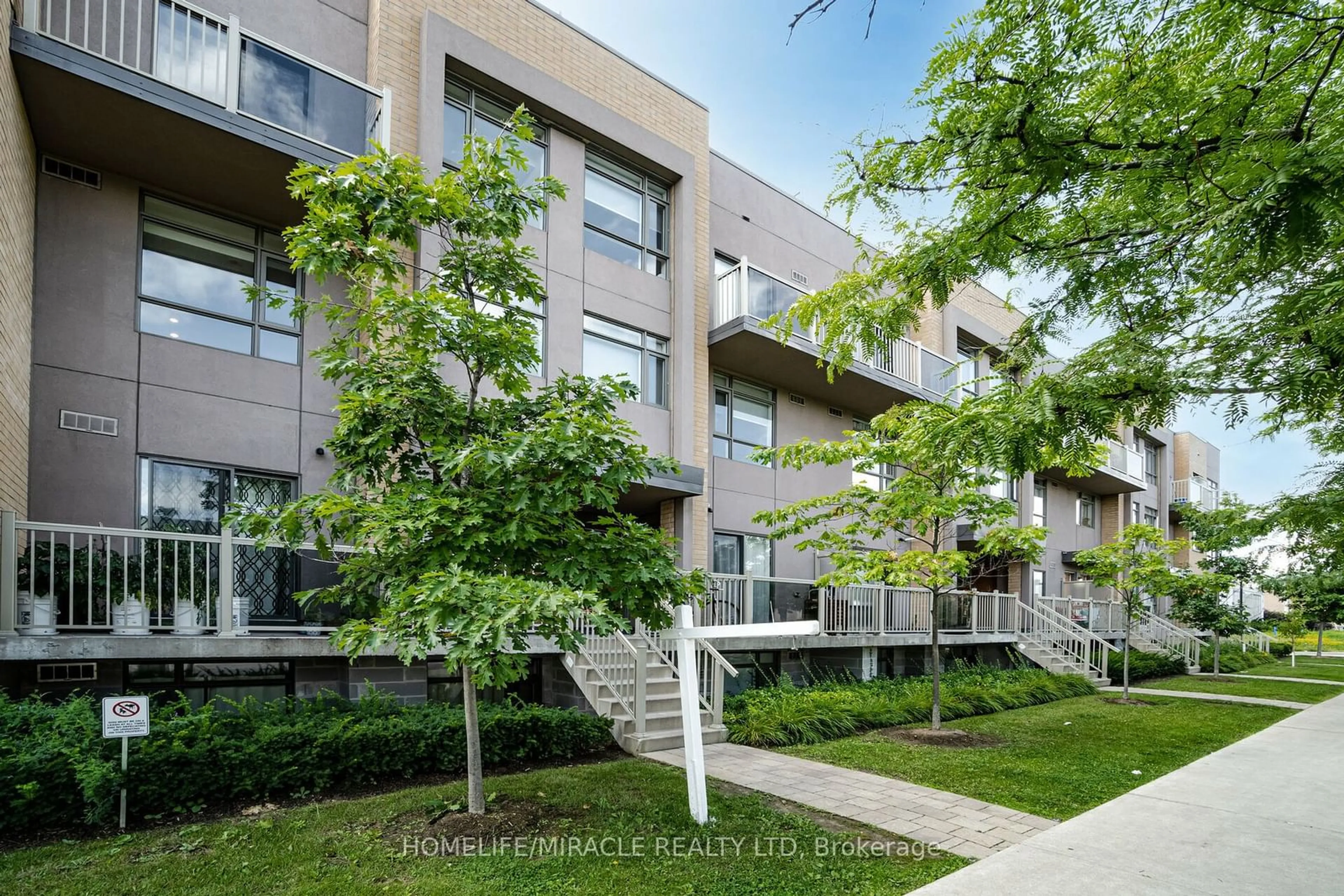 A pic from exterior of the house or condo for 1070 Progress Ave #317, Toronto Ontario M1B 5Z6