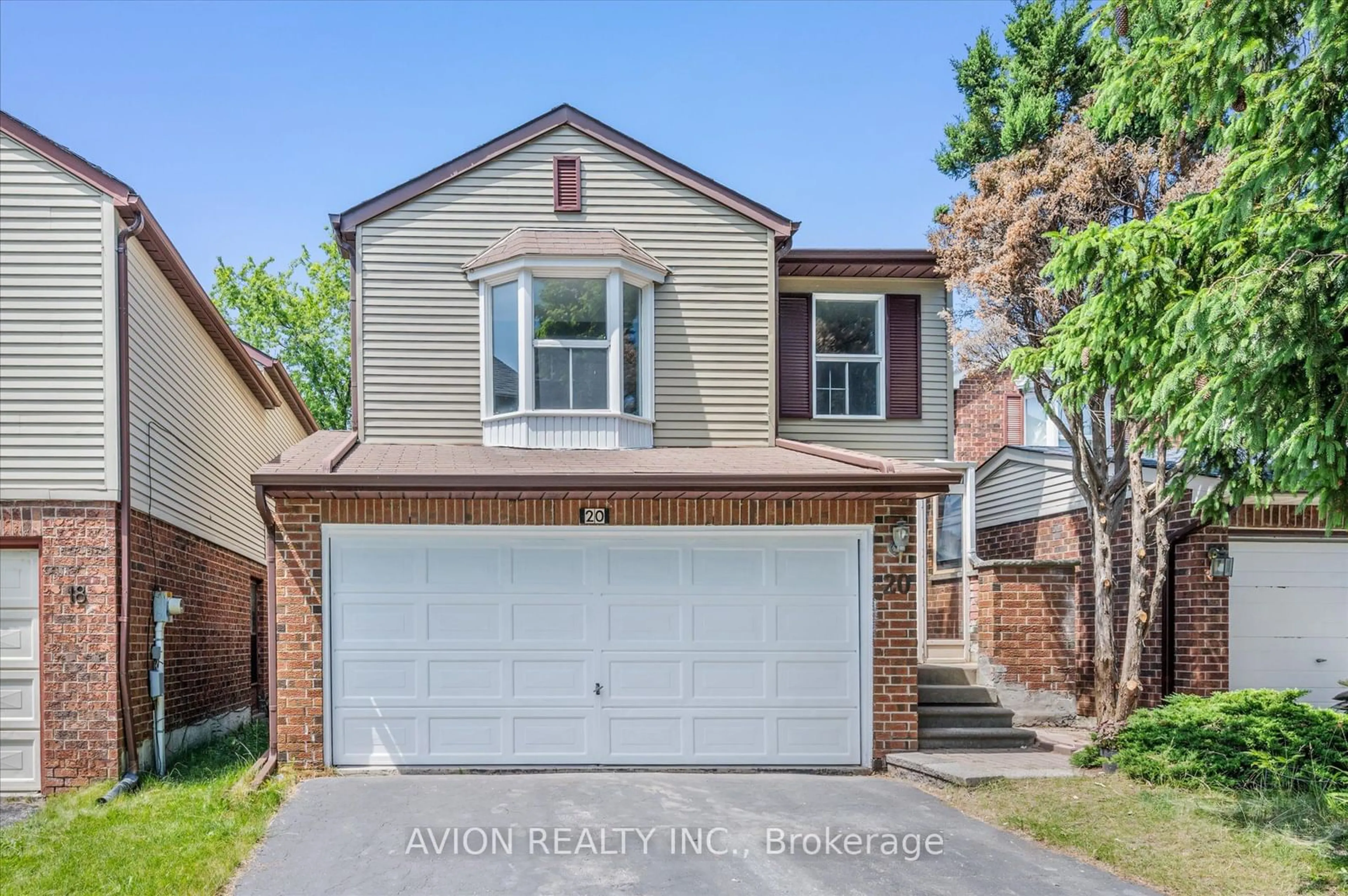 Frontside or backside of a home for 20 Sandyhook Sq, Toronto Ontario M1W 3N5