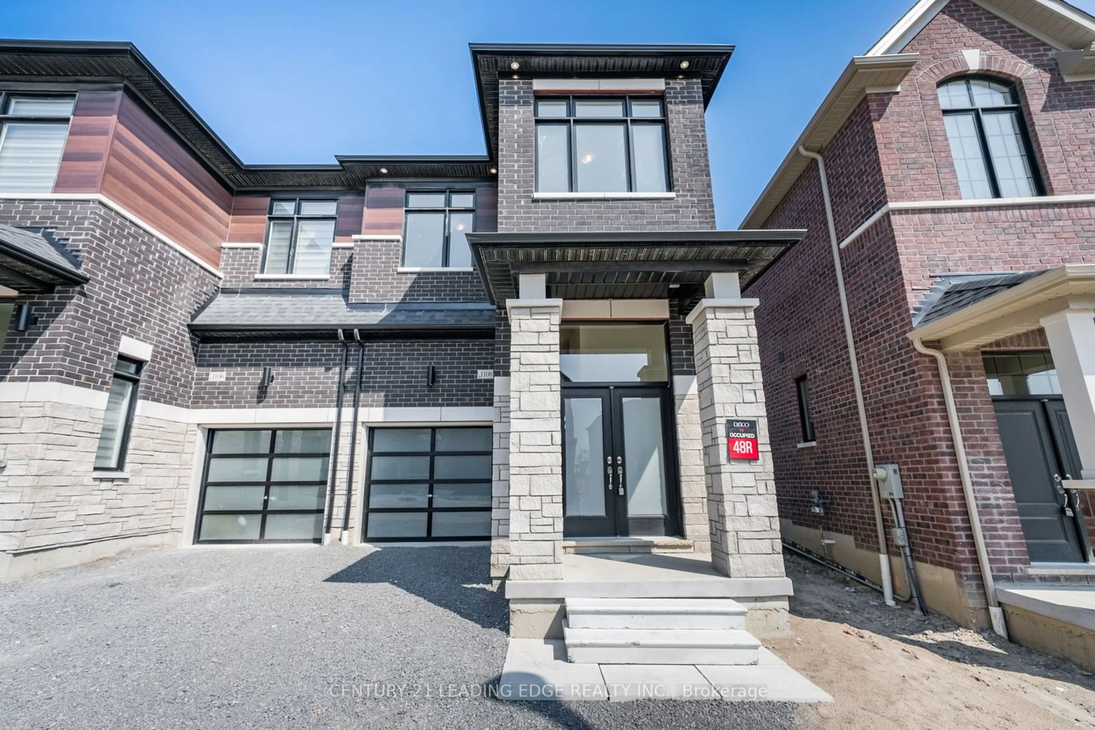 Home with brick exterior material for 1108 Pisces Tr, Pickering Ontario L0H 1J0