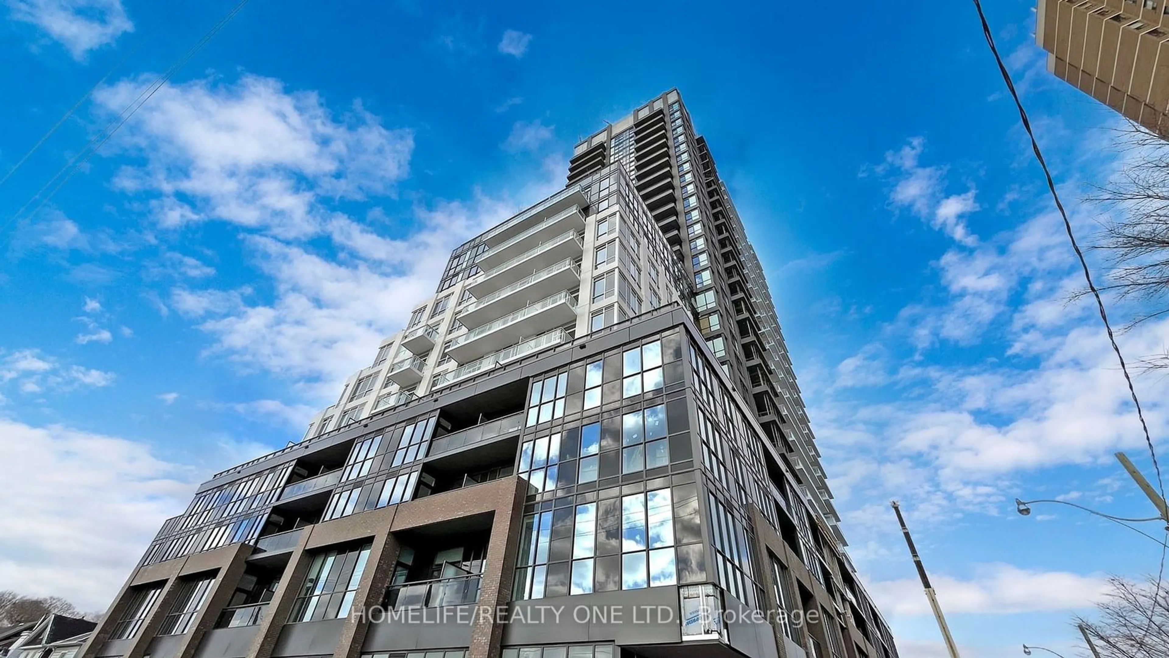 A pic from exterior of the house or condo for 286 Main St #1804, Toronto Ontario M4C 0B3