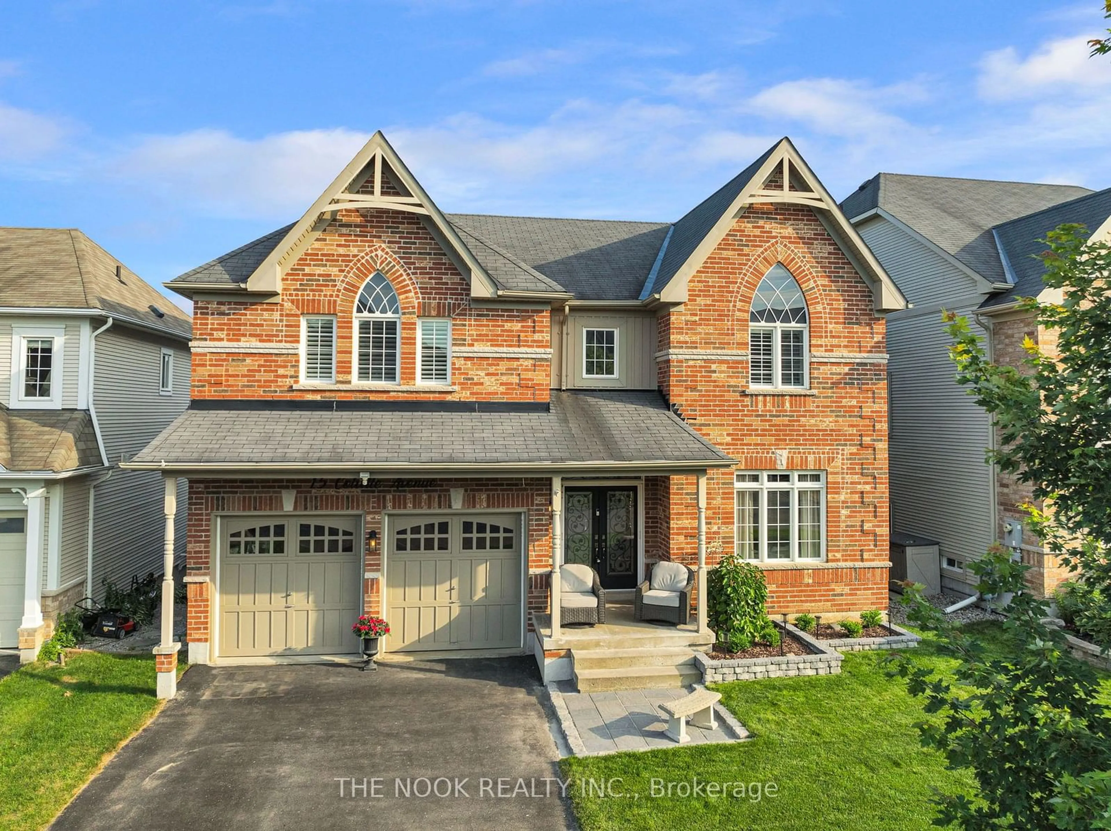 Home with brick exterior material for 15 Colville Ave, Clarington Ontario L1C 0H7
