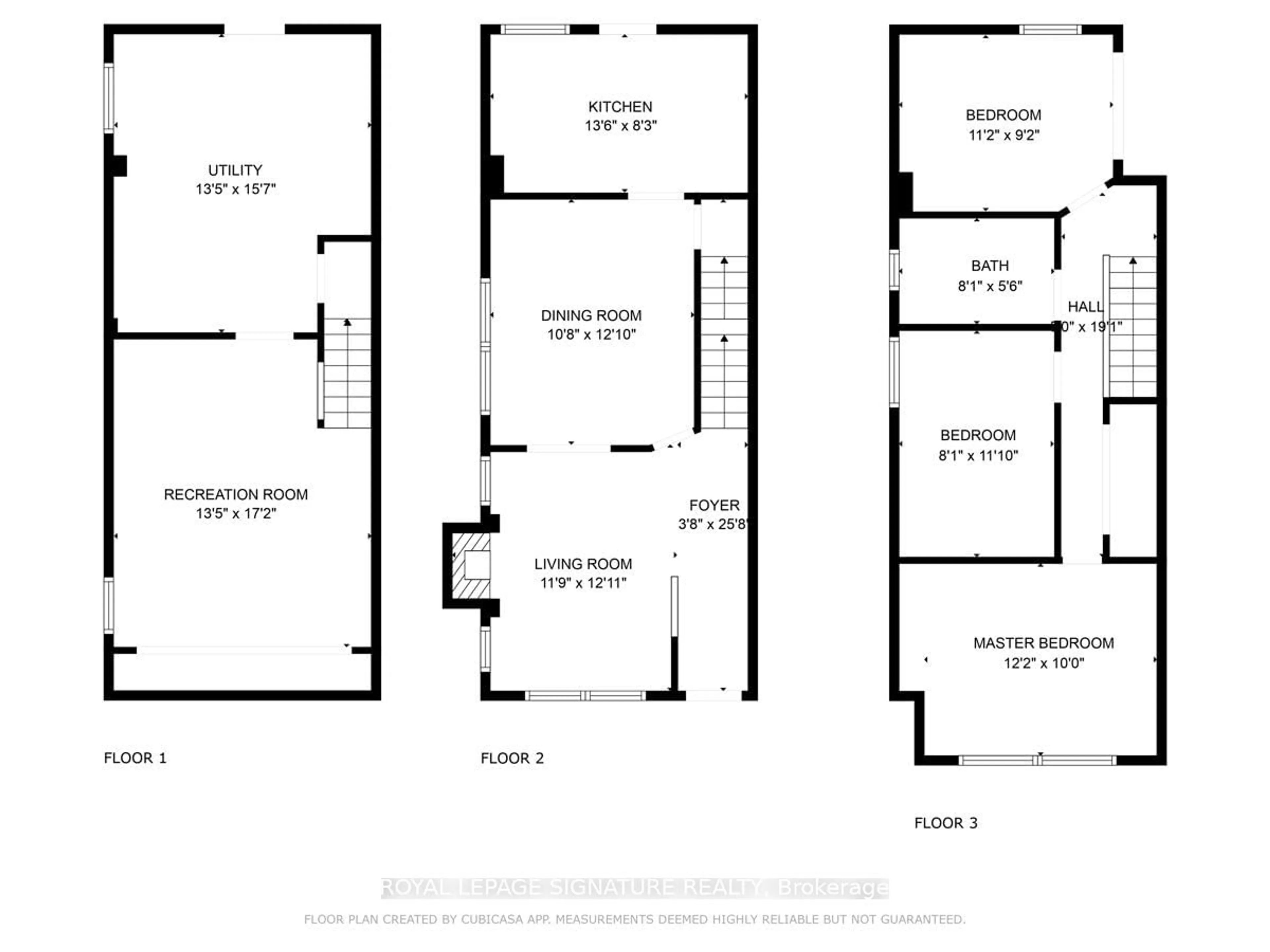 Floor plan for 207 Kingston Rd, Toronto Ontario M4L 1T5