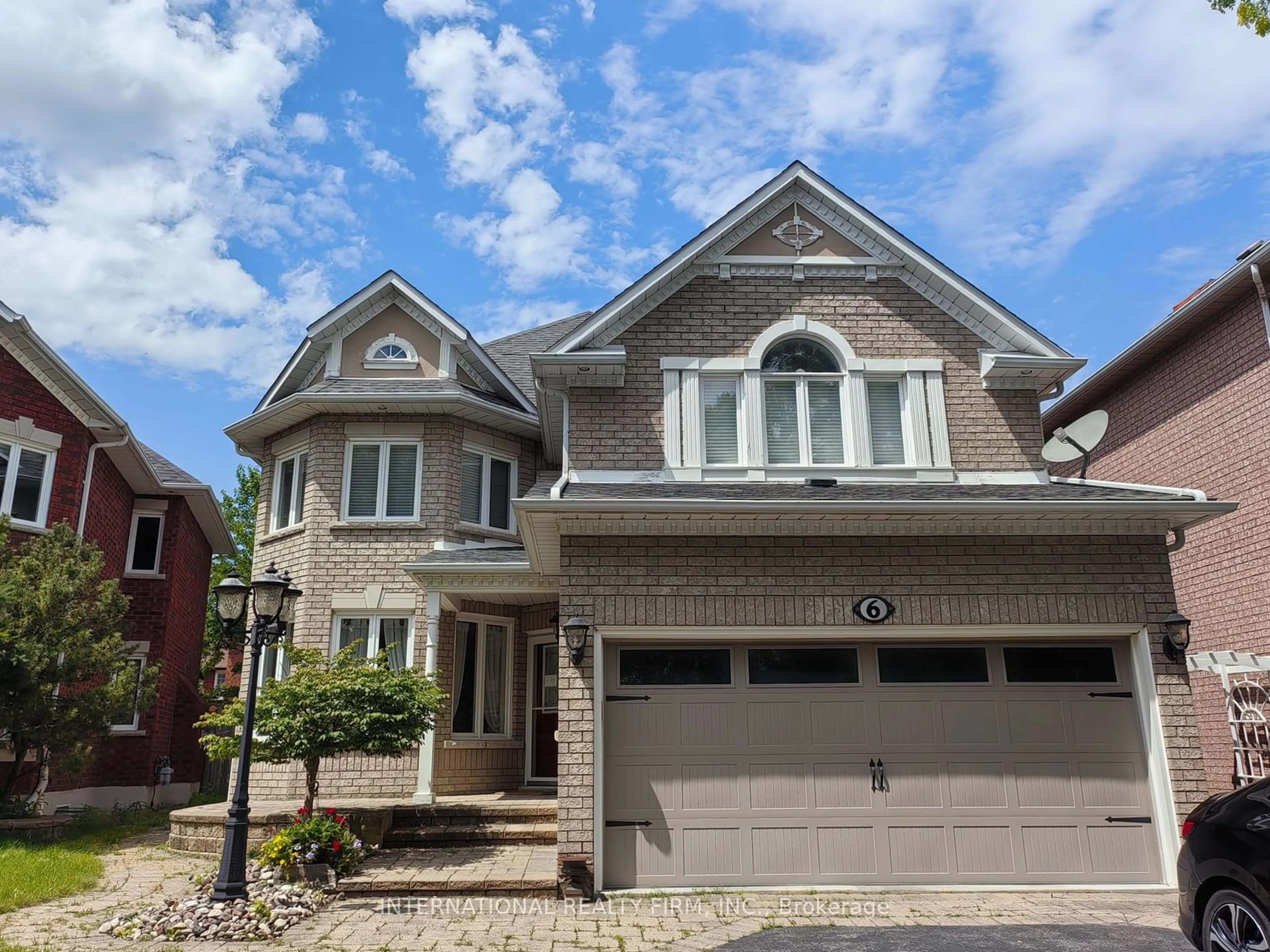 Home with brick exterior material for 6 Mortimer Cres, Ajax Ontario L1T 3Y1