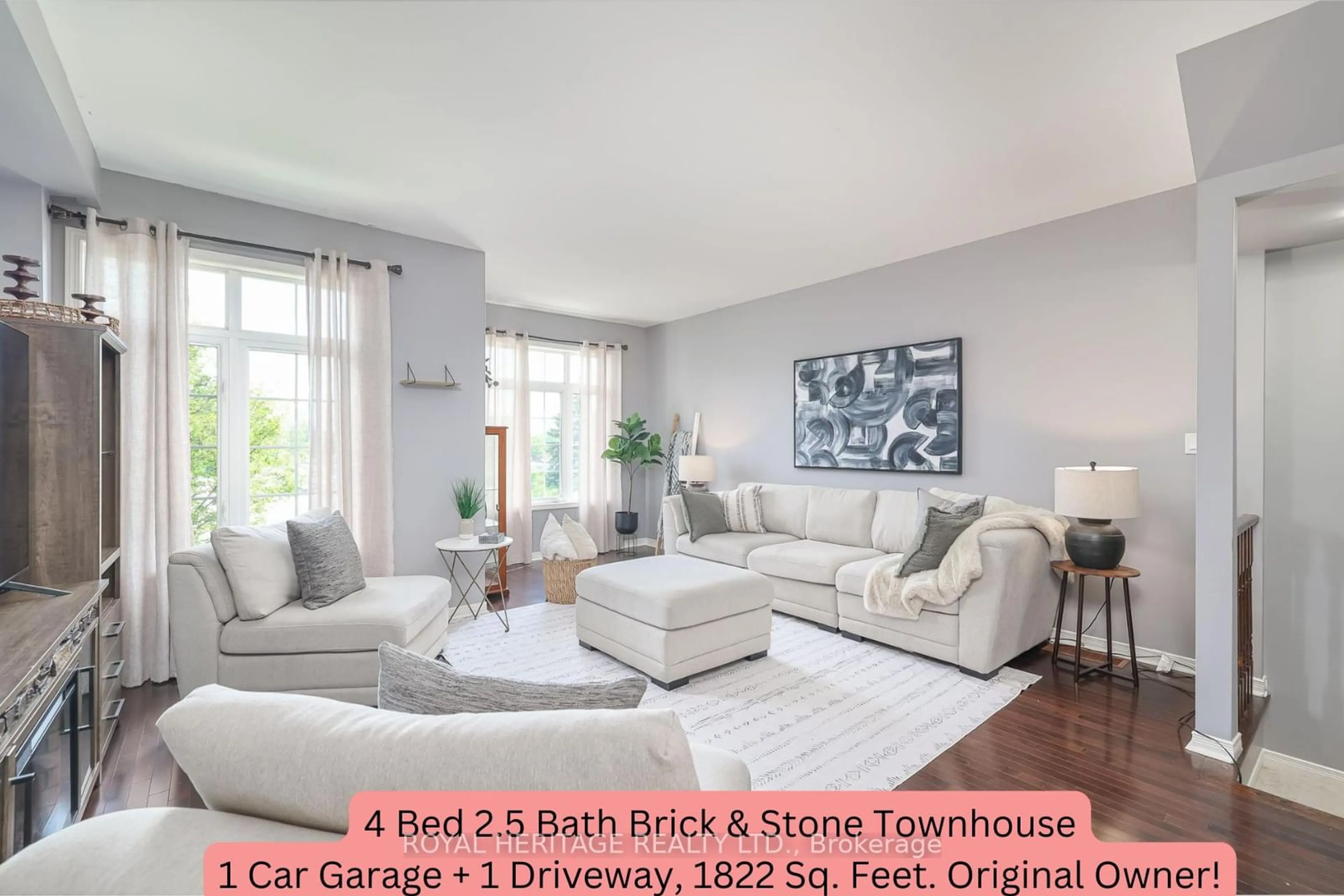 Living room for 1701 Finch Ave #11, Pickering Ontario L1V 0B7