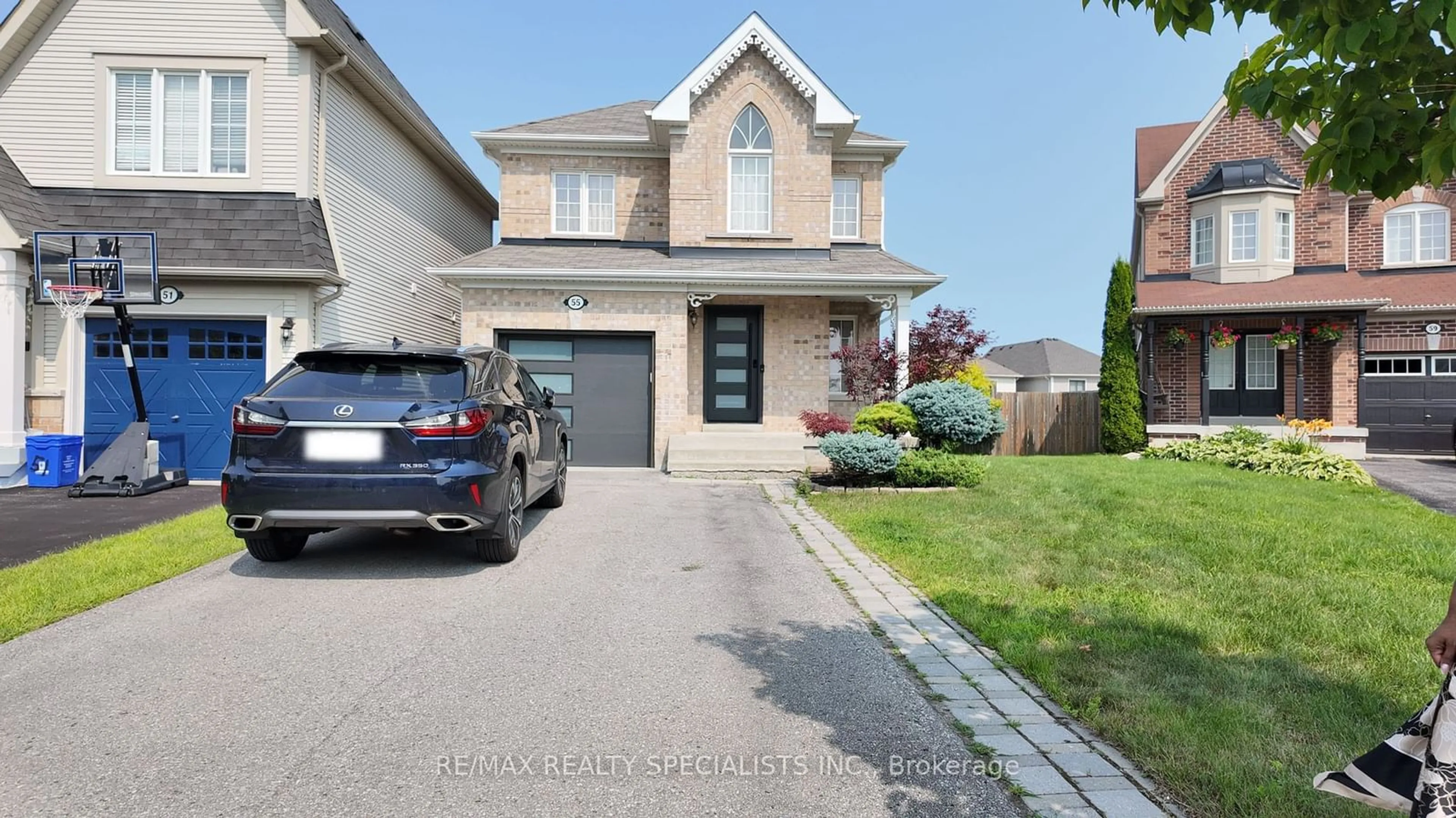 Frontside or backside of a home for 55 Allworth Cres, Clarington Ontario L1C 0B3