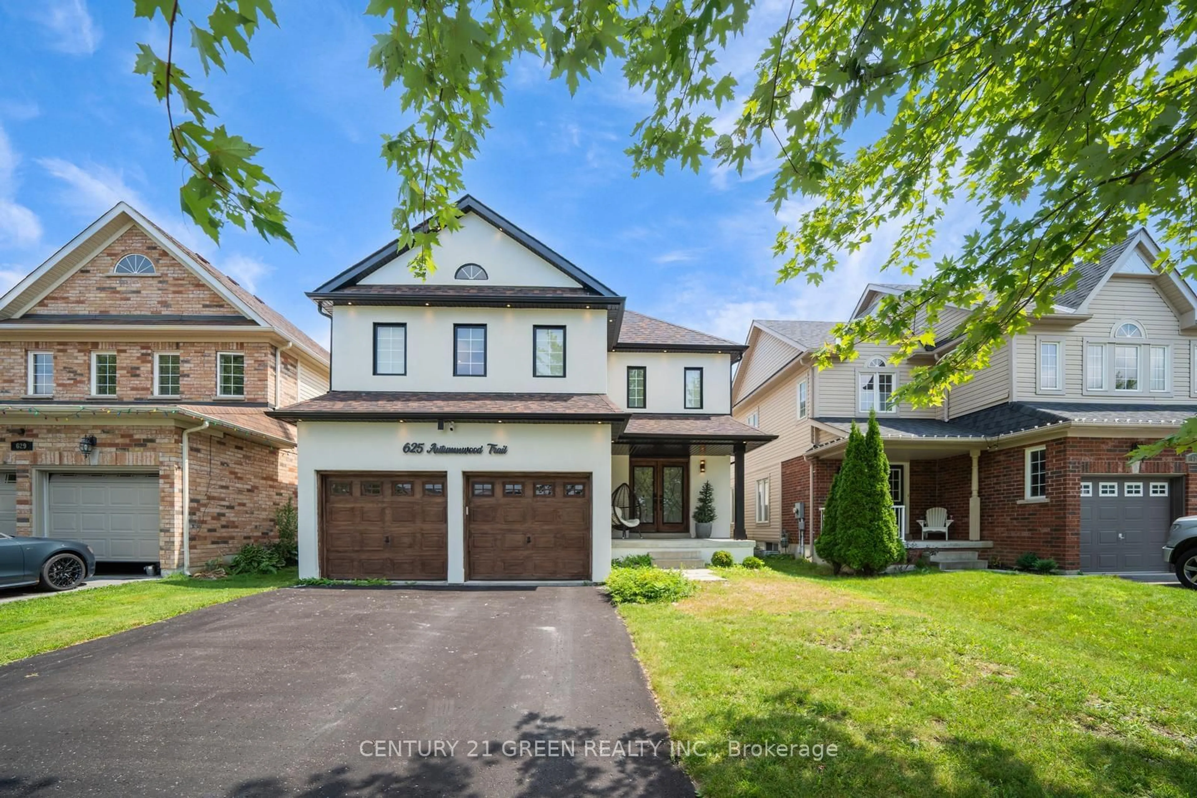 Home with brick exterior material for 625 Autumnwood Tr, Oshawa Ontario L1K 3A9