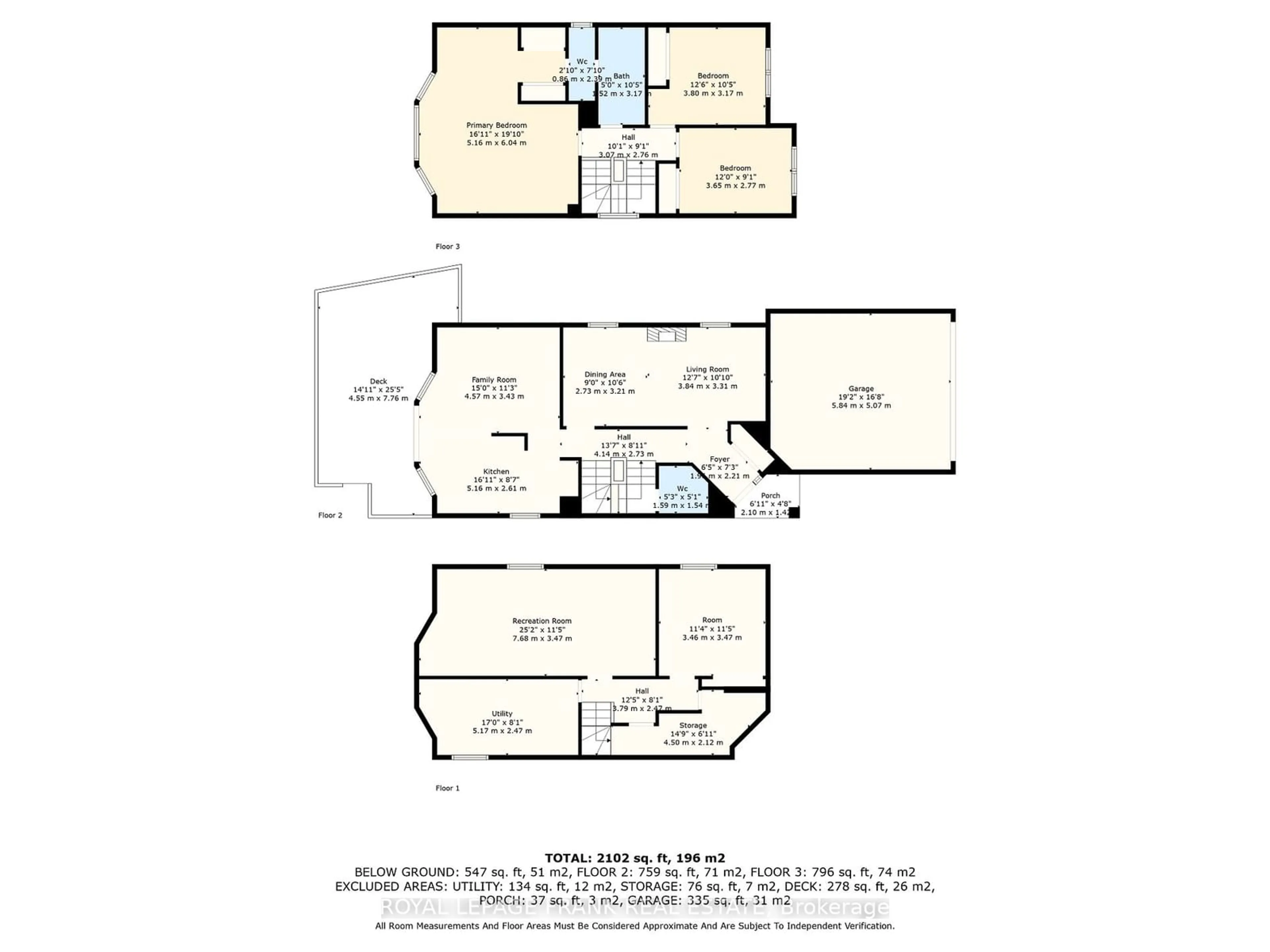 Floor plan for 34 Radford Dr, Ajax Ontario L1T 2H8