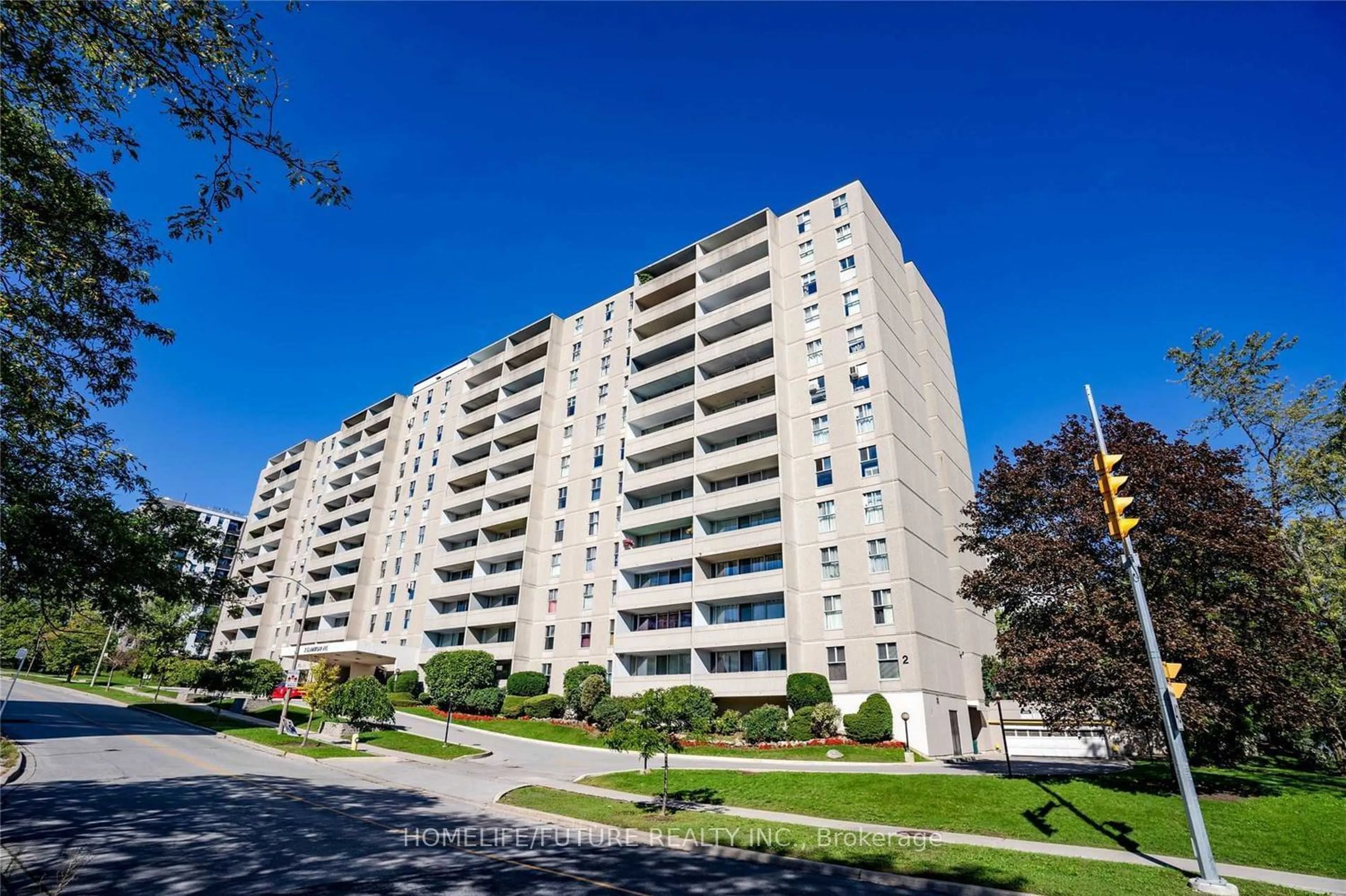 A pic from exterior of the house or condo for 2 Glamorgan Ave #706, Toronto Ontario M1P 2M8