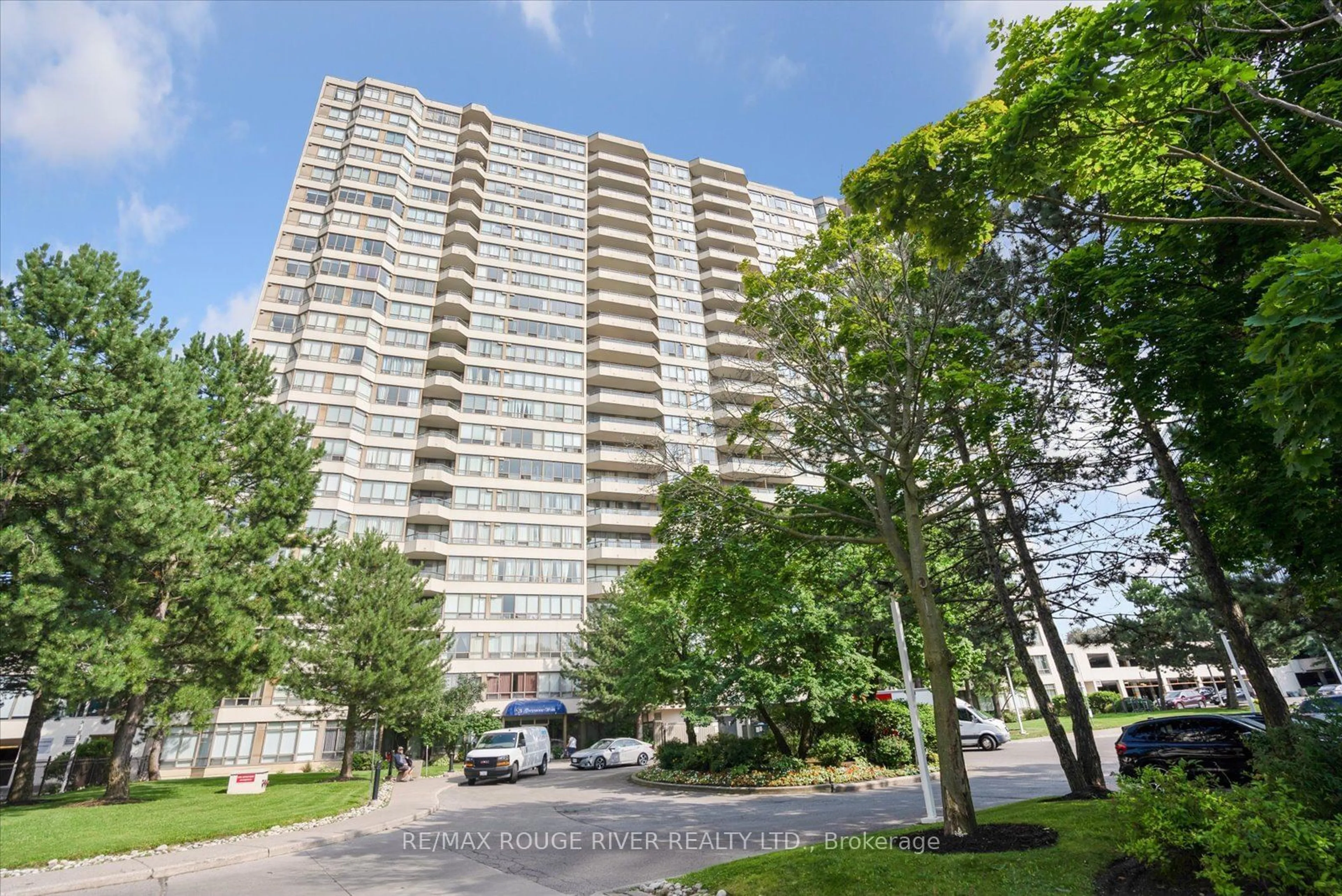 A pic from exterior of the house or condo for 3 Greystone Walk Dr #1521, Toronto Ontario M1K 5J4
