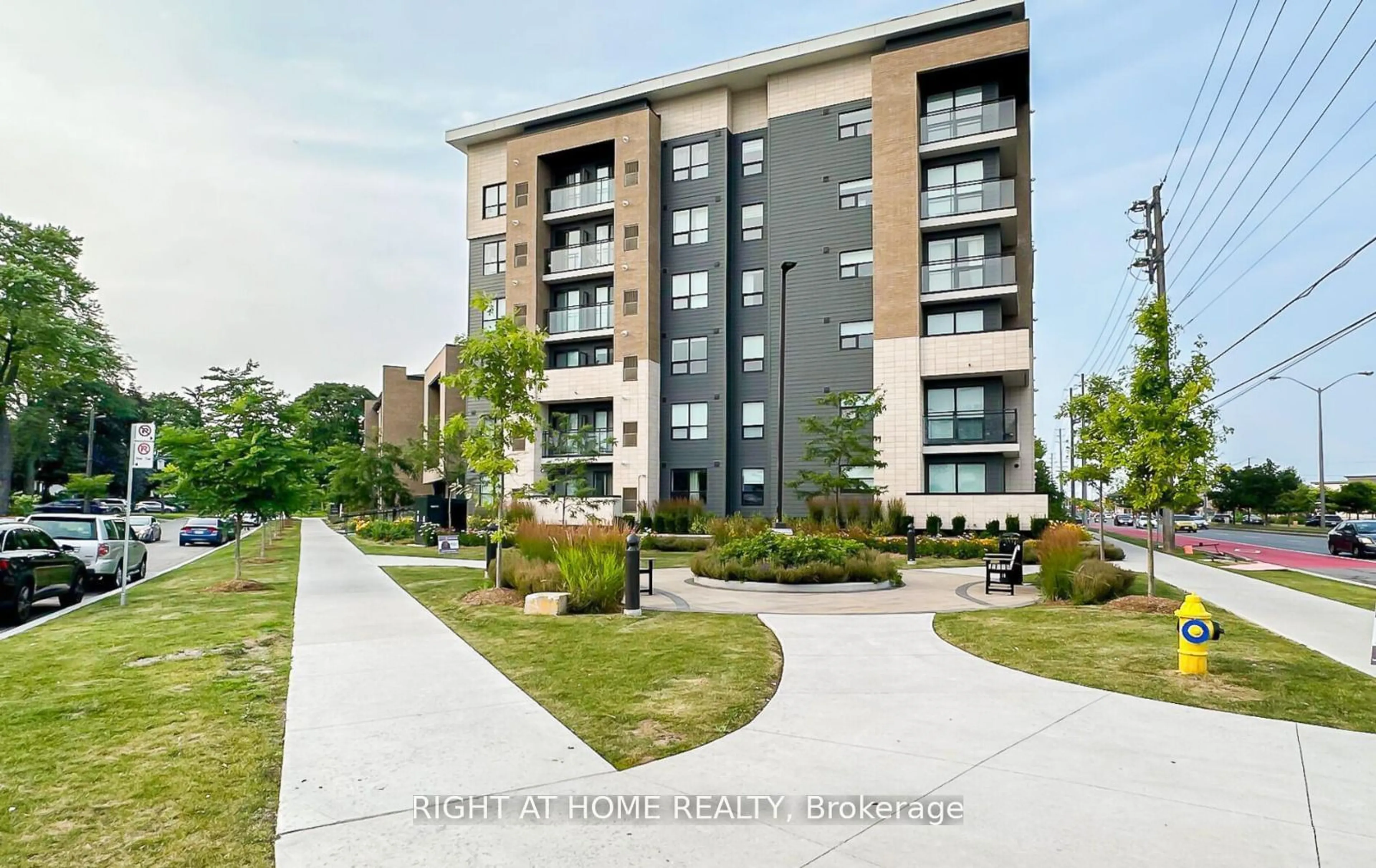 A pic from exterior of the house or condo for 1 Falaise Rd #215, Toronto Ontario M1E 0B9