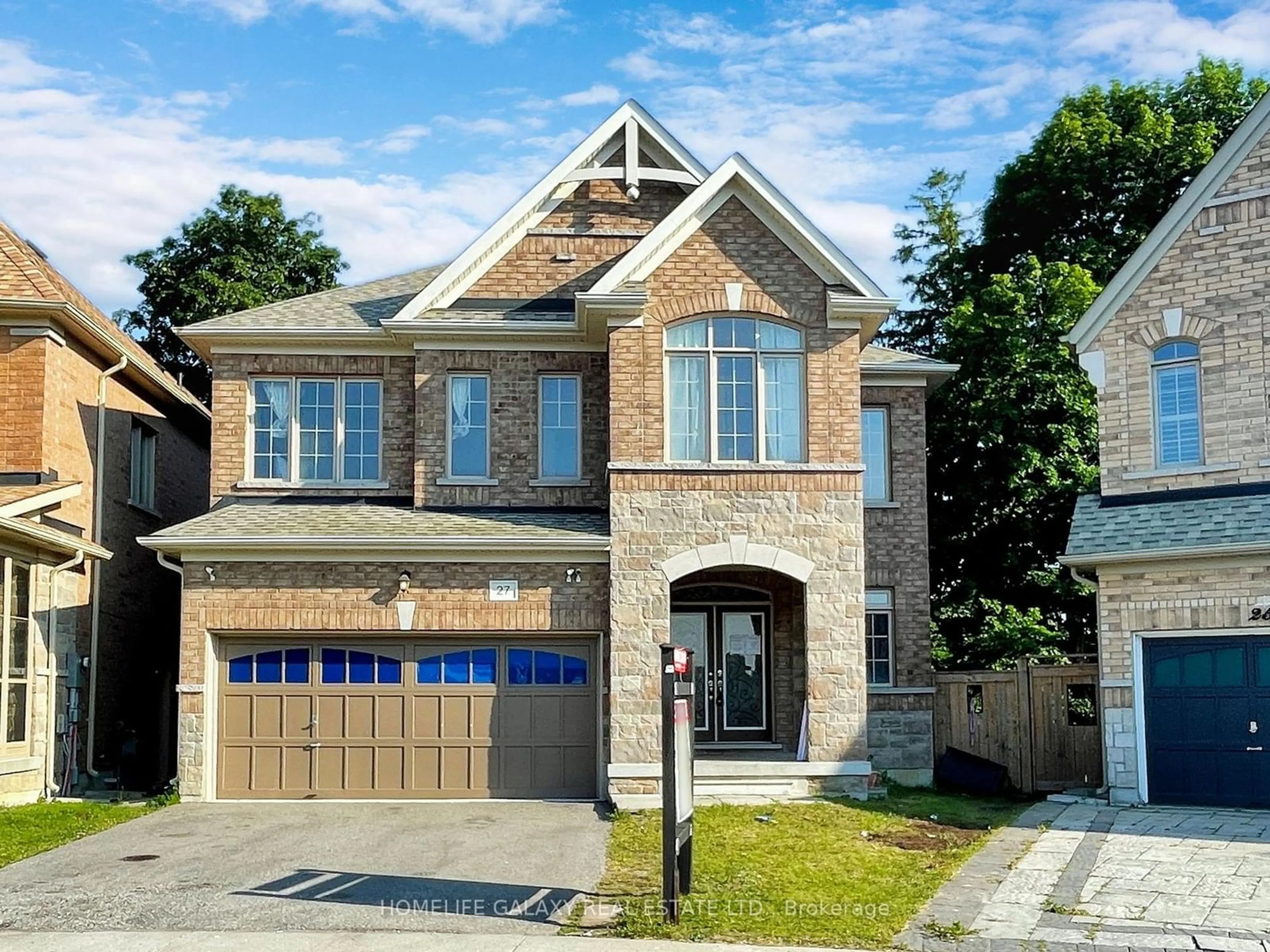 Home with brick exterior material for 27 Neelands Cres, Toronto Ontario M1E 0B6