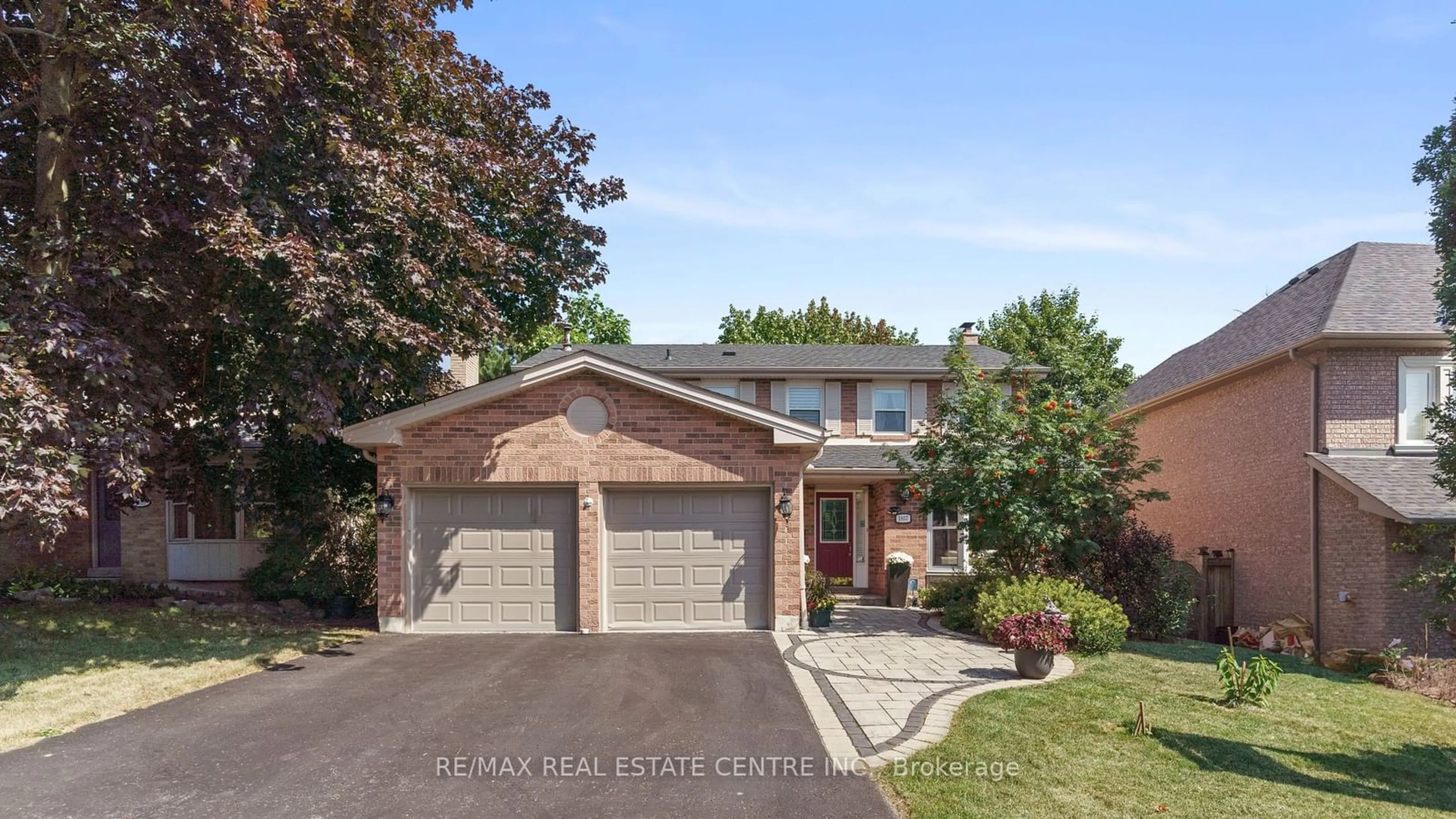 Home with brick exterior material for 1857 Parkside Dr, Pickering Ontario L1V 3N9