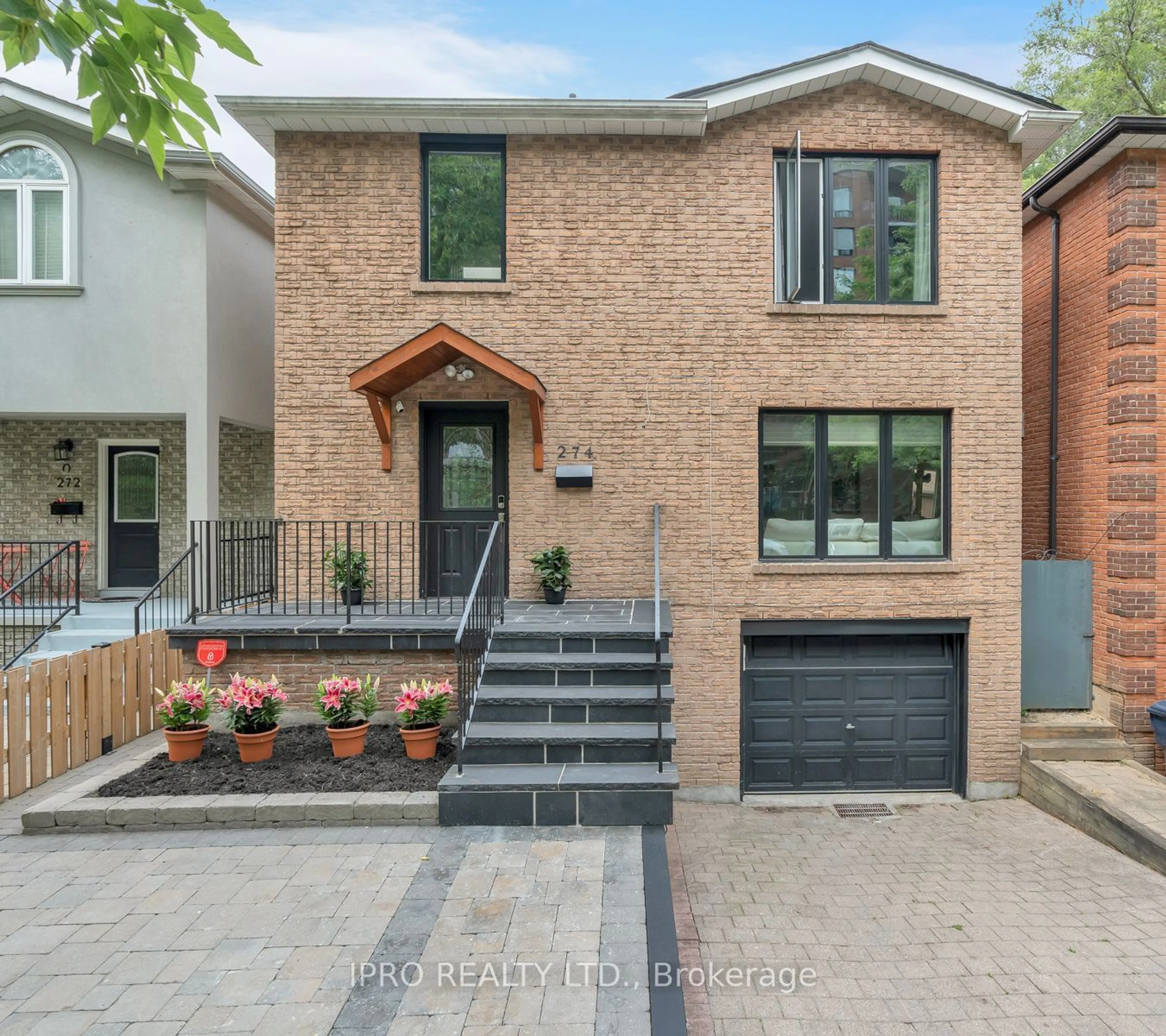 Home with brick exterior material for 274 Gowan Ave, Toronto Ontario M4J 2K6