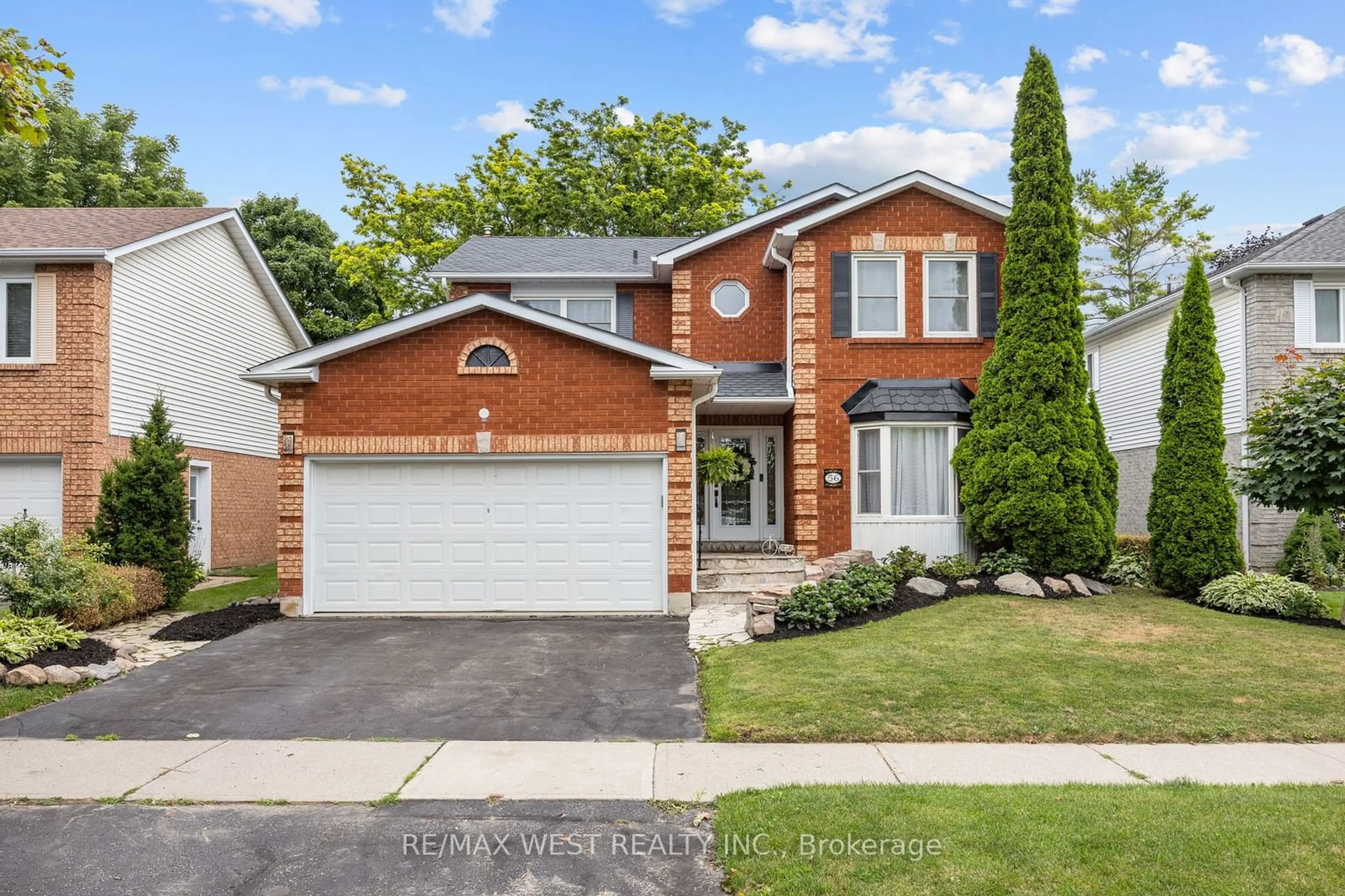 Frontside or backside of a home for 56 Orchard Park Dr, Clarington Ontario L1C 4K8