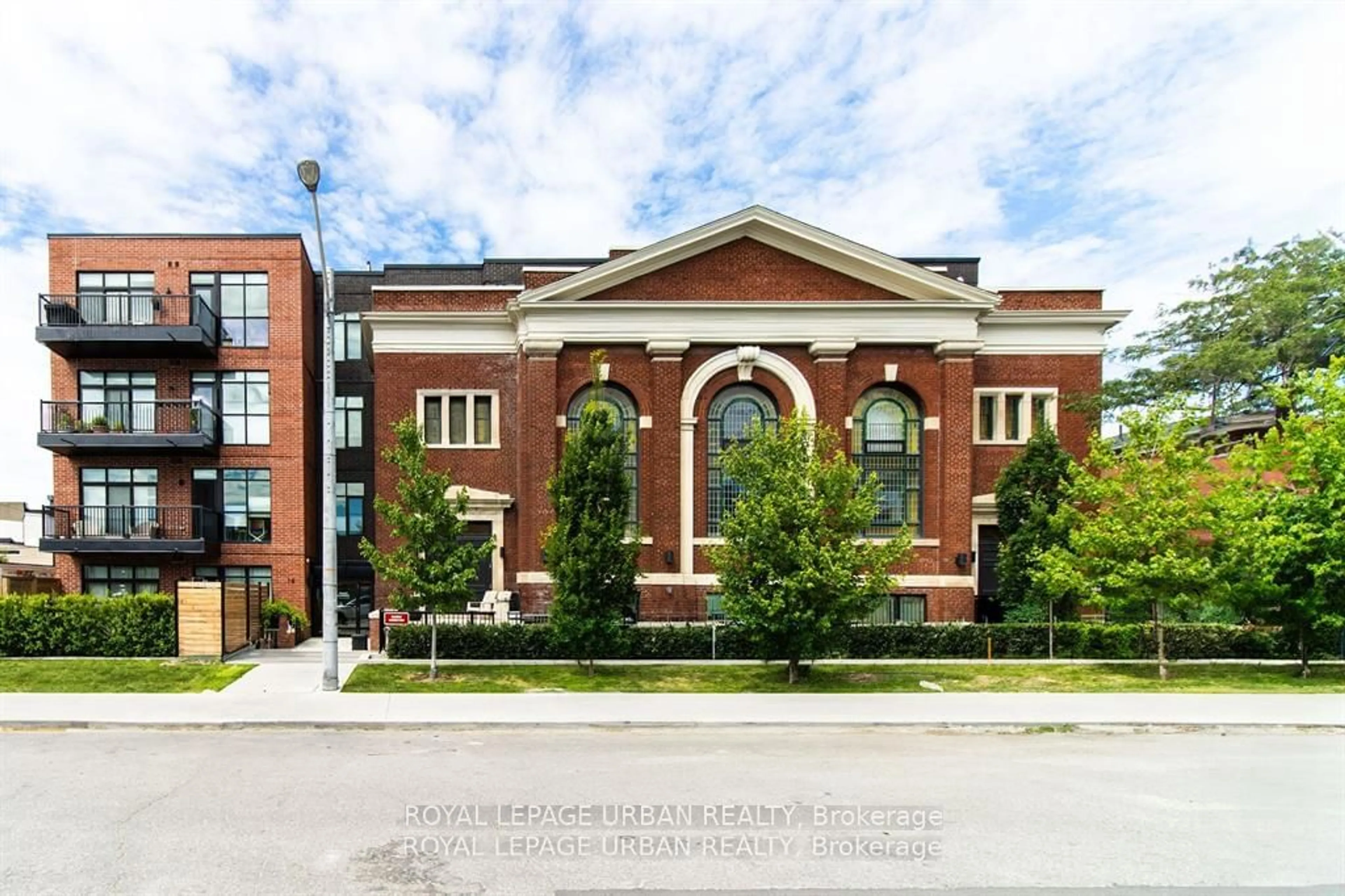 Outside view for 14 Dewhurst Blvd #307, Toronto Ontario M4J 3H9