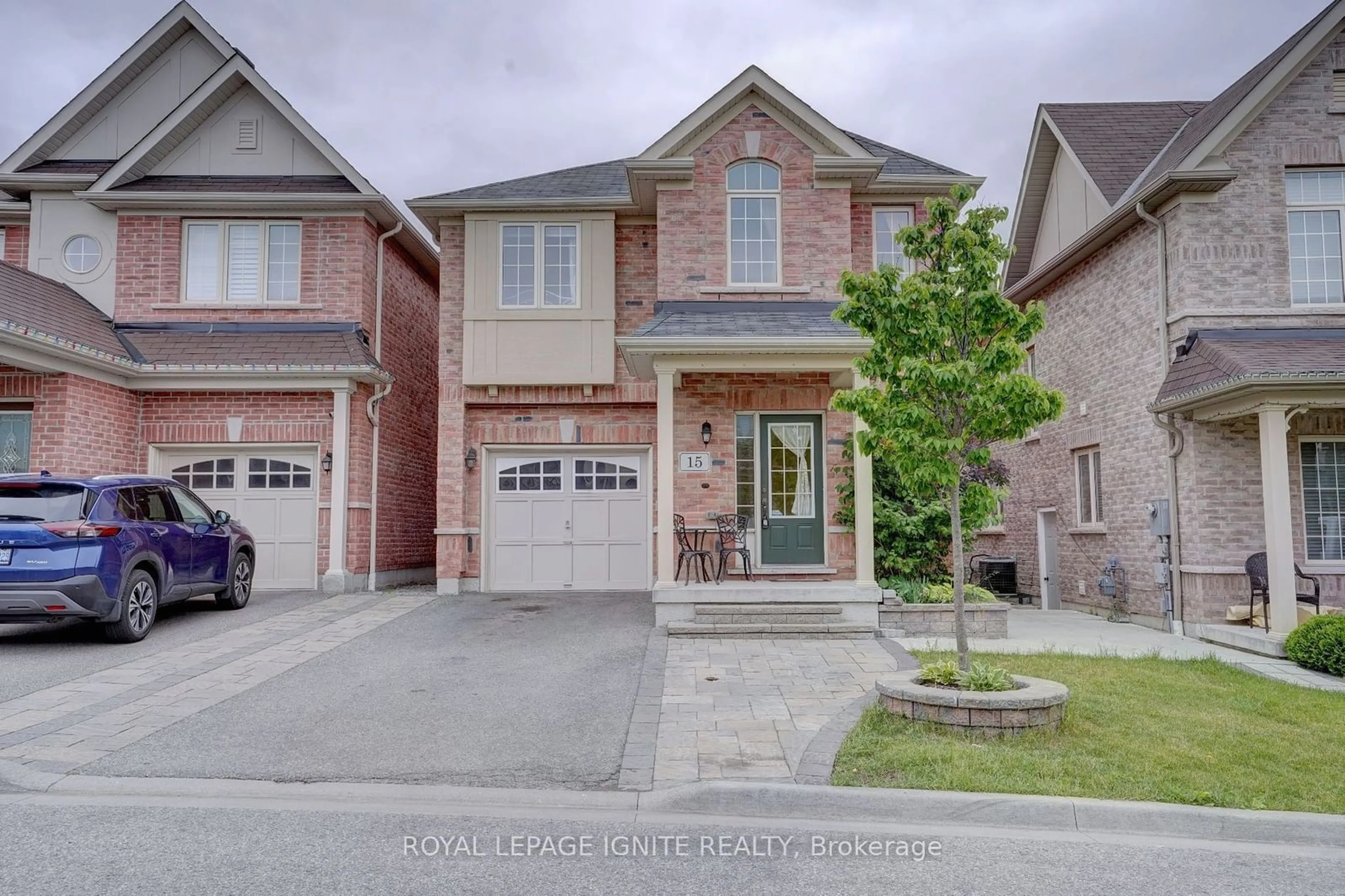 Home with brick exterior material for 15 Holroyd St, Ajax Ontario L1Z 0R7