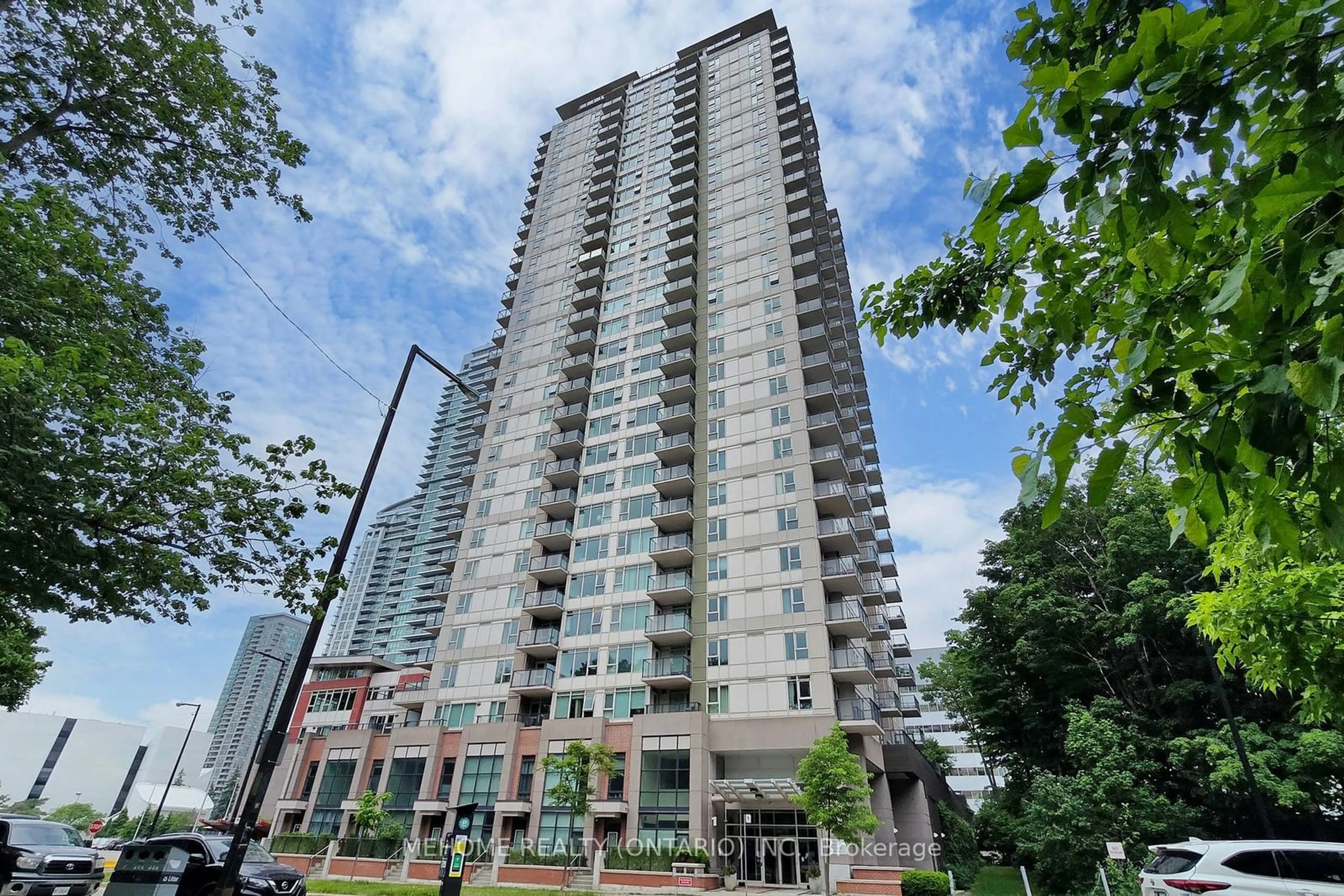 A pic from exterior of the house or condo for 190 Borough Dr #2202, Toronto Ontario M1P 0B6