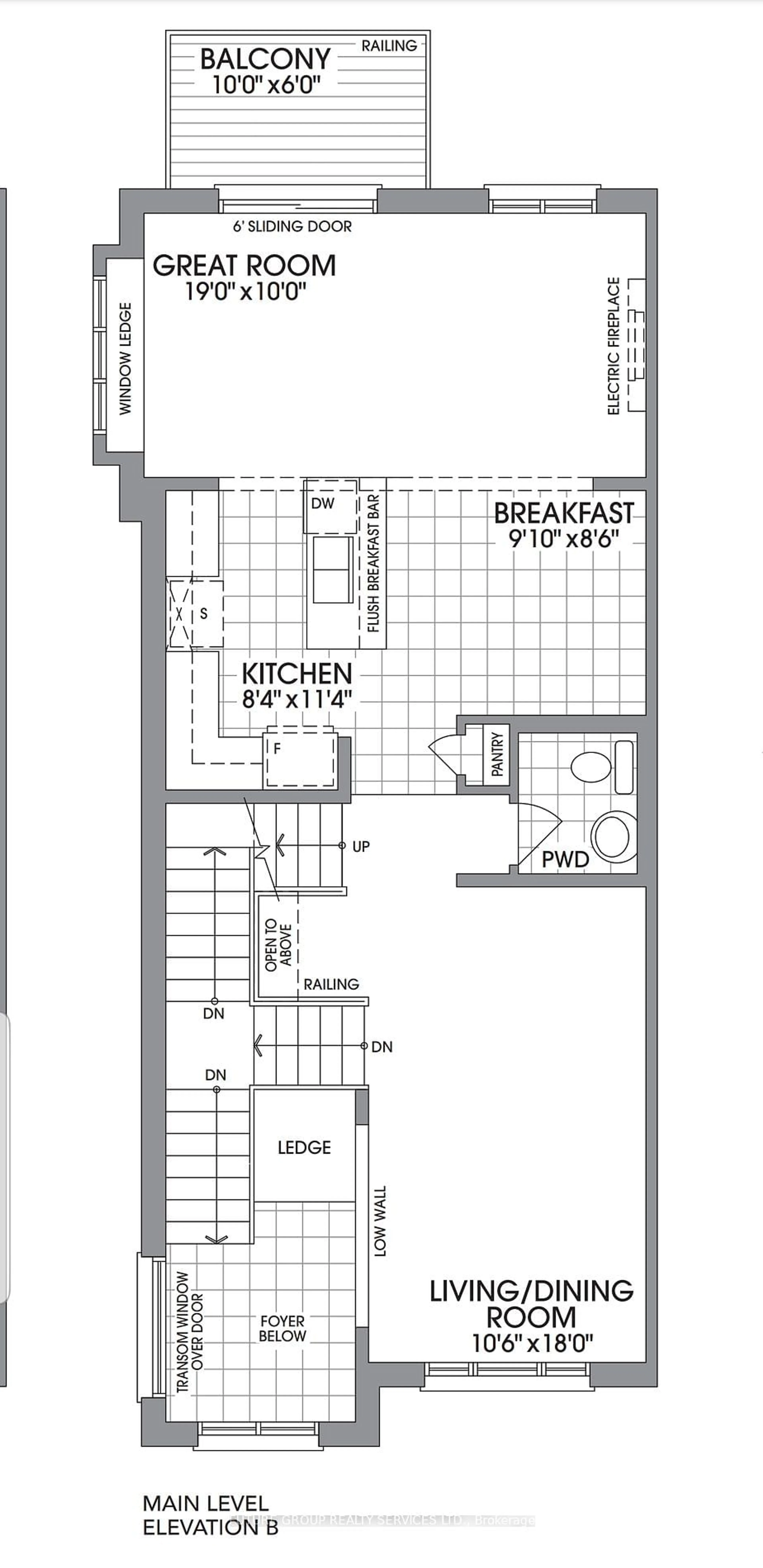 Floor plan for 62 Morrison Cres, Whitby Ontario L1P 0P4