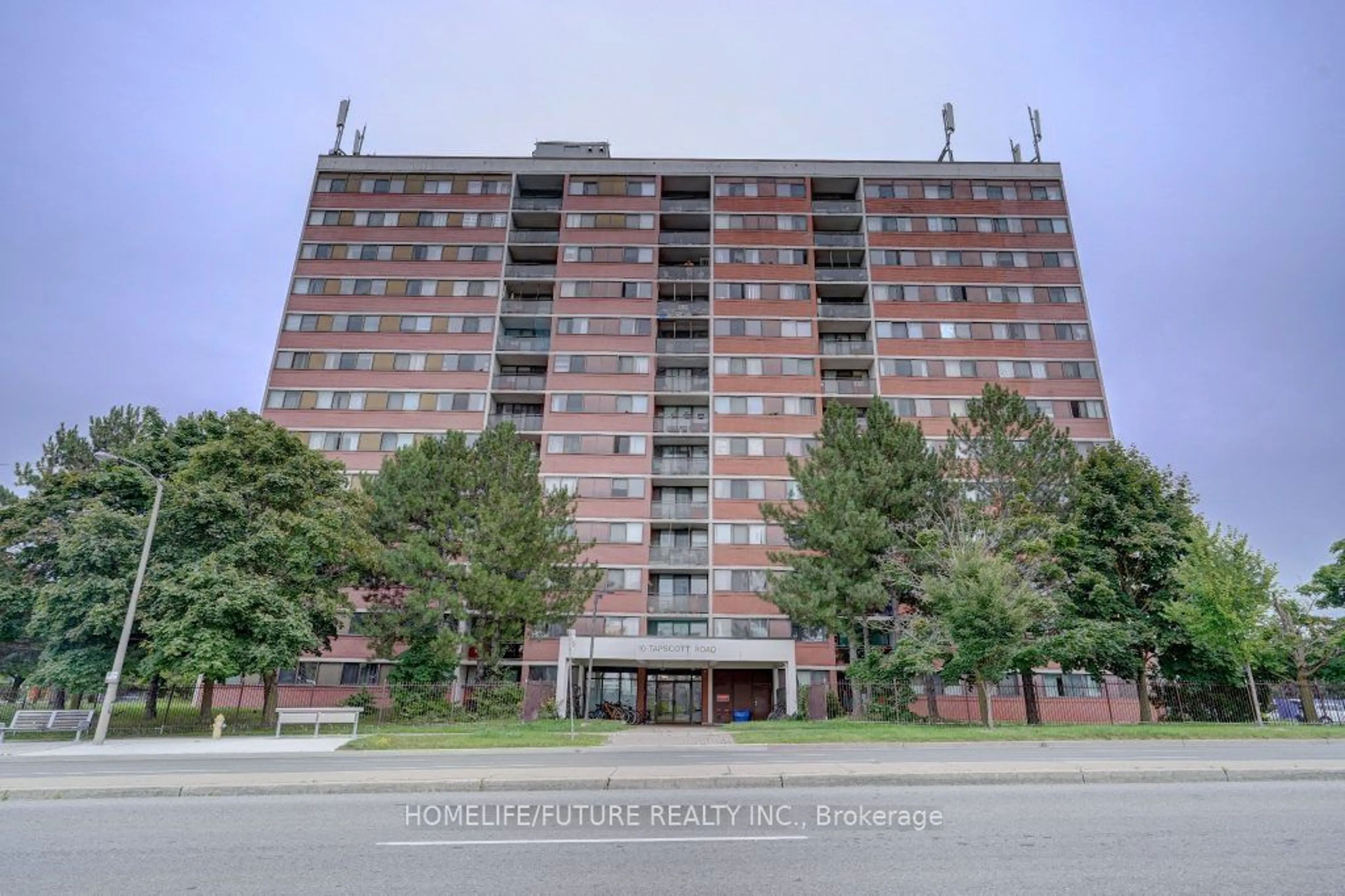 A pic from exterior of the house or condo for 10 Tapscott Rd #806, Toronto Ontario M1B 3L9