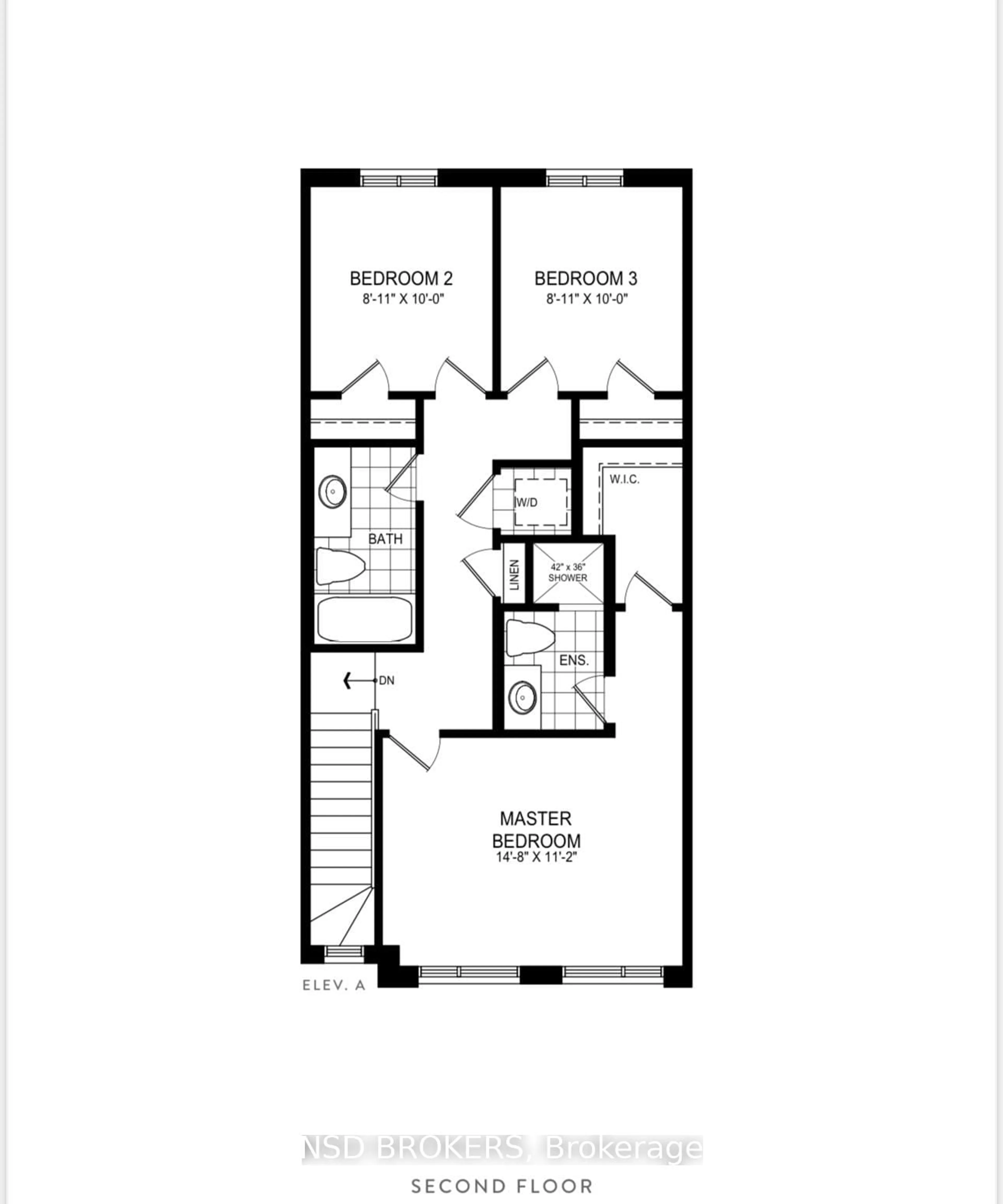 Floor plan for 1441 Bradenton Path, Oshawa Ontario L1K 1A9