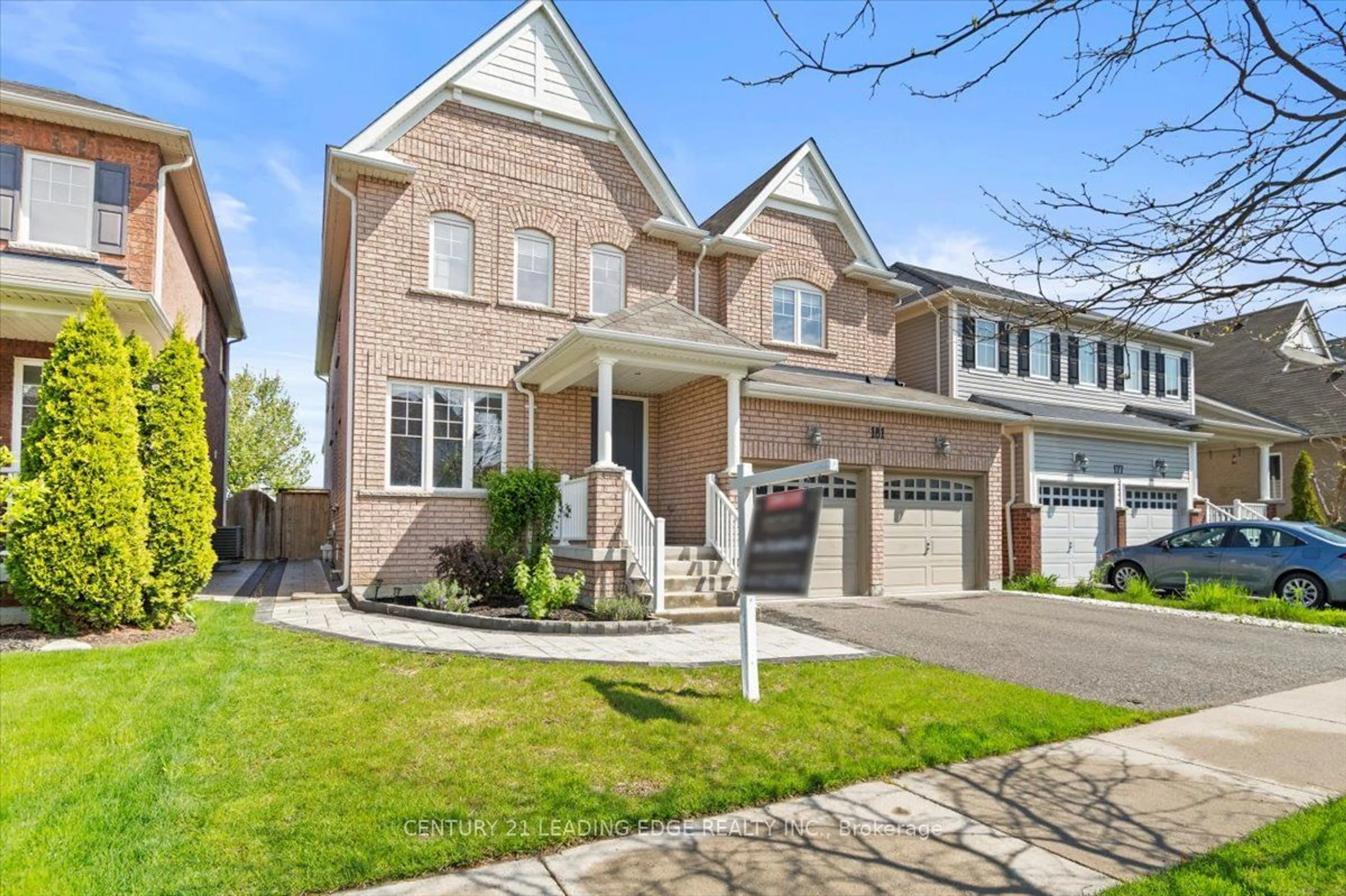 Home with brick exterior material for 181 TED MILLER Cres, Clarington Ontario L1C 0L6