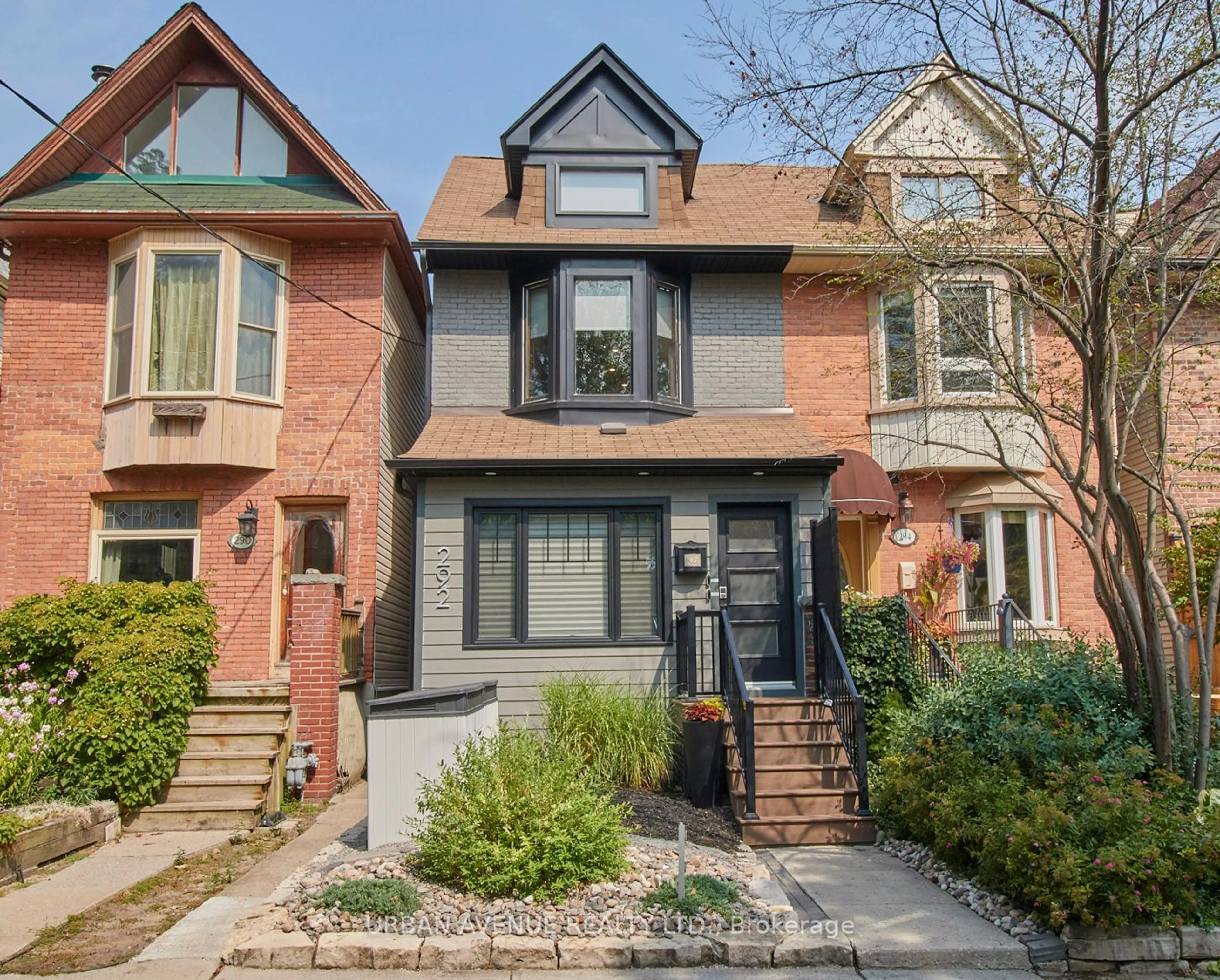 Home with brick exterior material for 292 Withrow Ave, Toronto Ontario M4J 1B7