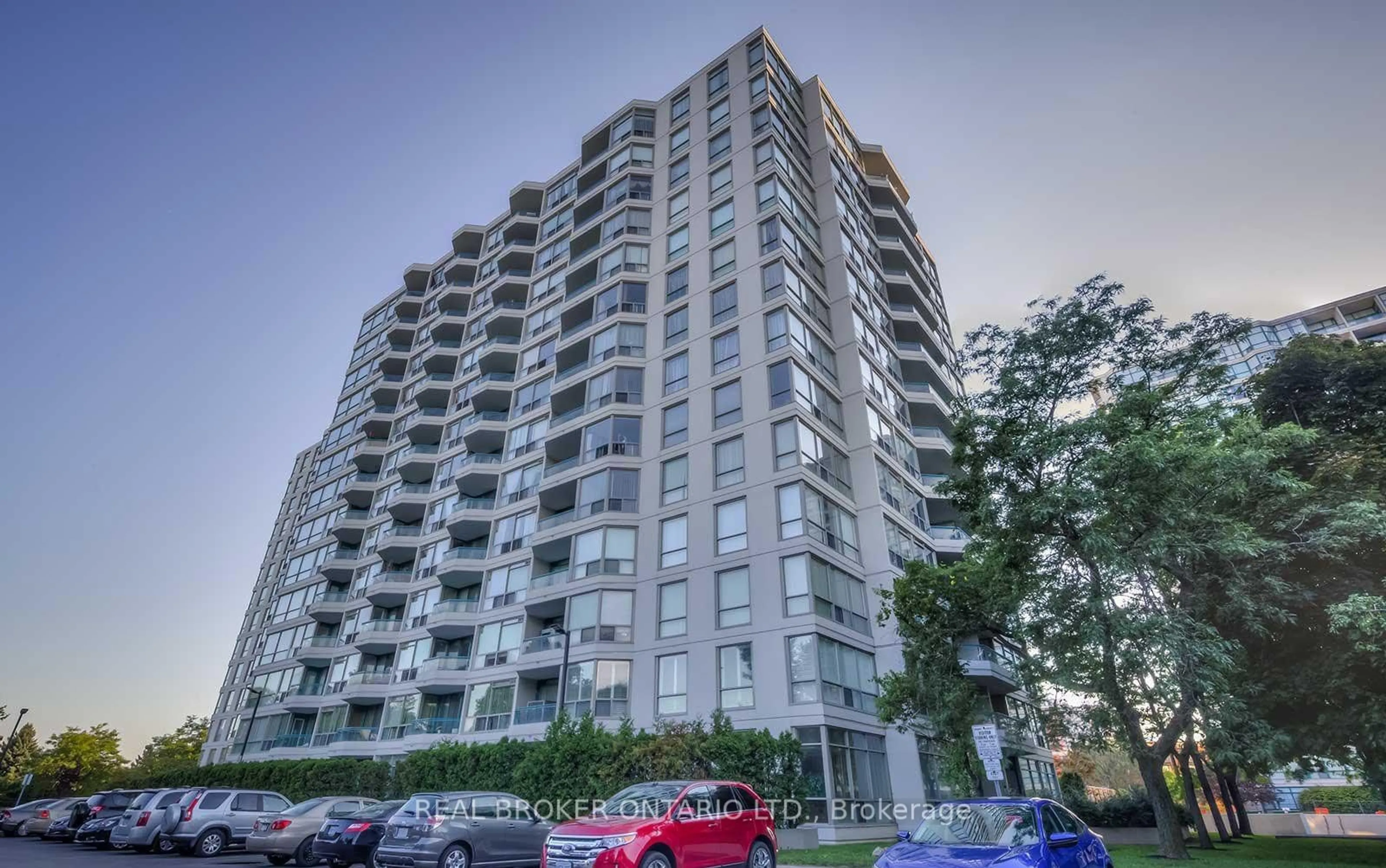 A pic from exterior of the house or condo for 4727 Sheppard Ave #608, Toronto Ontario M1S 5B3