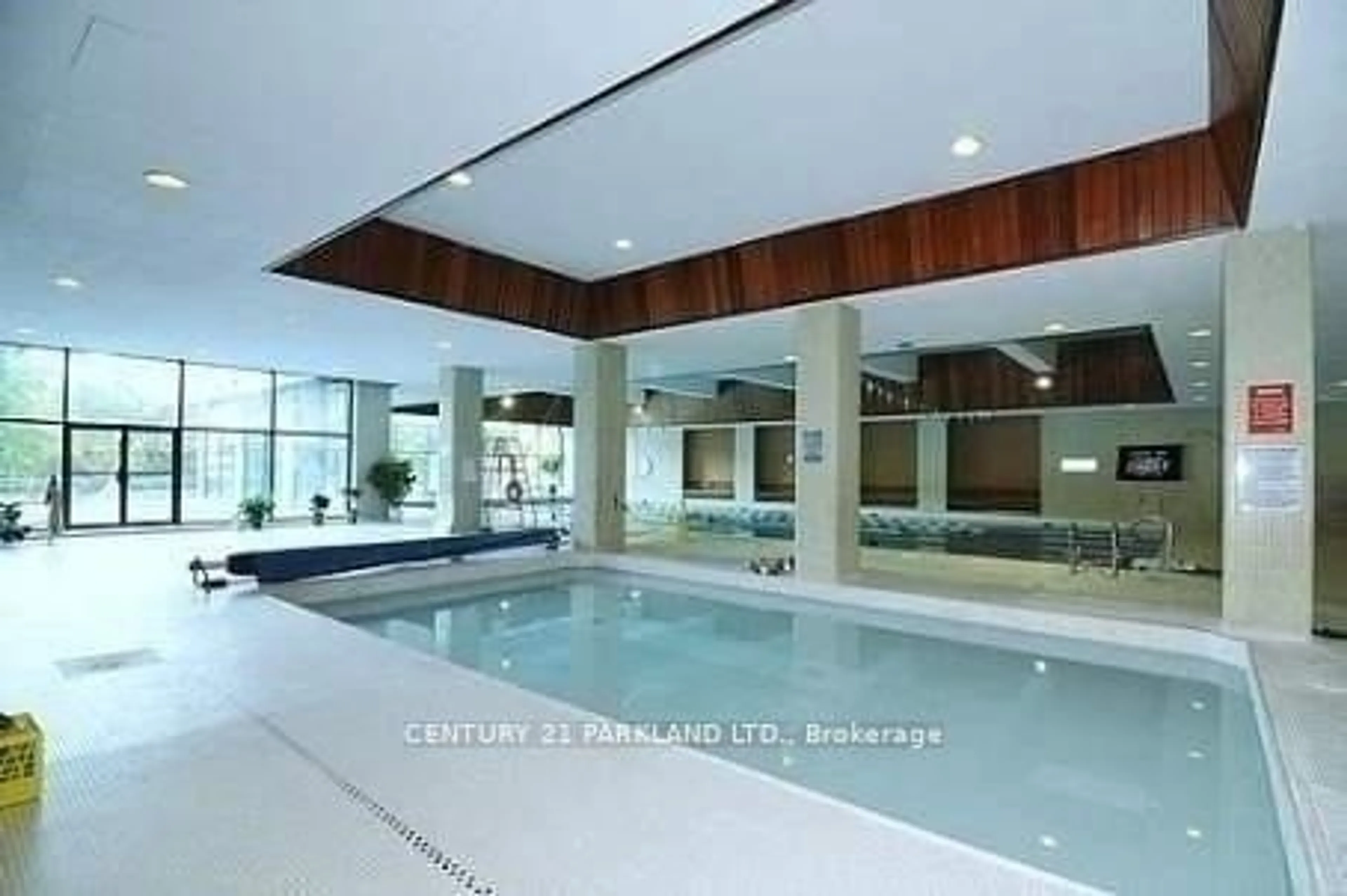 Indoor or outdoor pool for 5 Massey Sq #2810, Toronto Ontario M4C 5L6