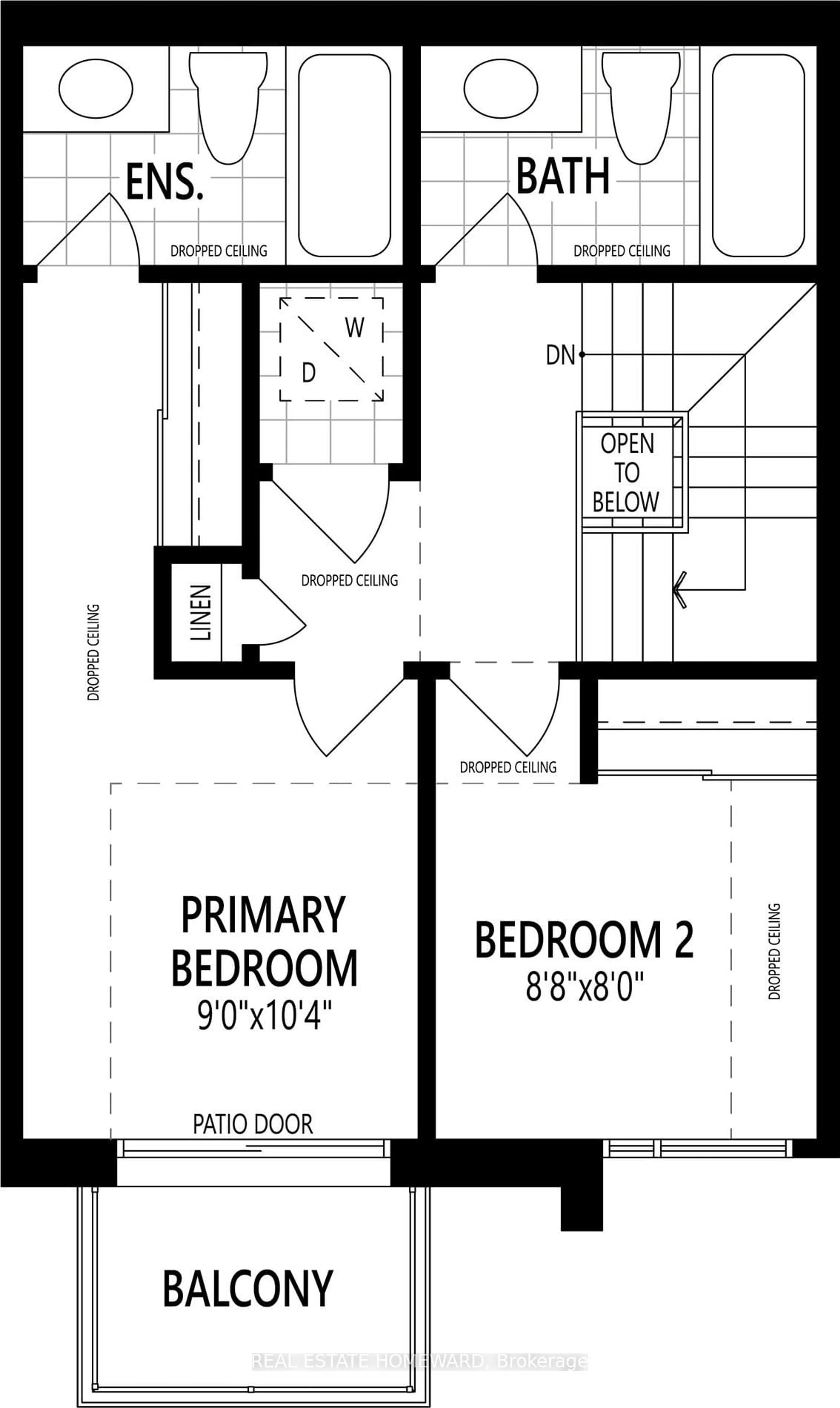 Floor plan for 2791 Eglinton Ave #531, Toronto Ontario M1J 2E1