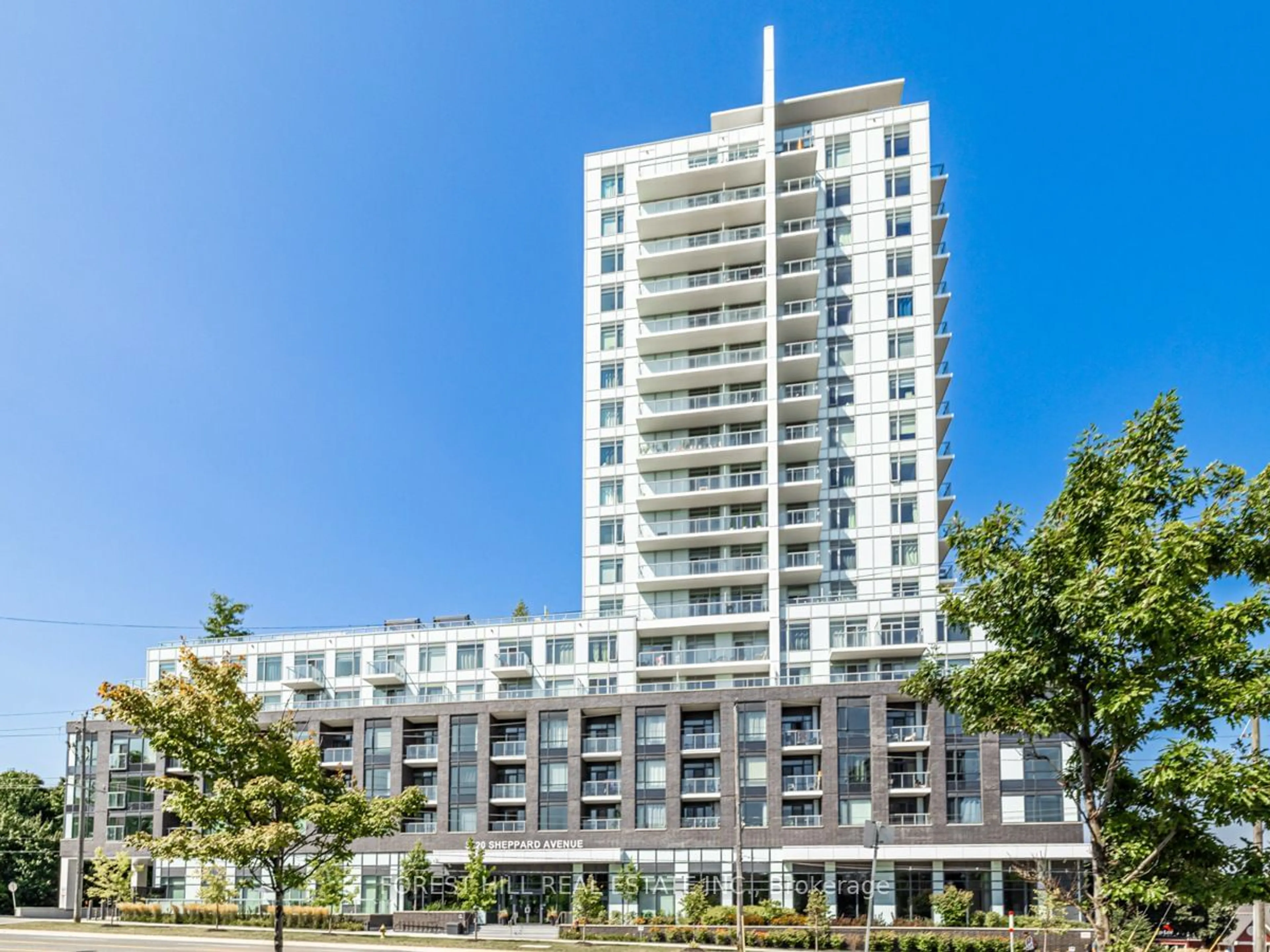 A pic from exterior of the house or condo for 3220 Sheppard Ave #904, Toronto Ontario M1T 3K3