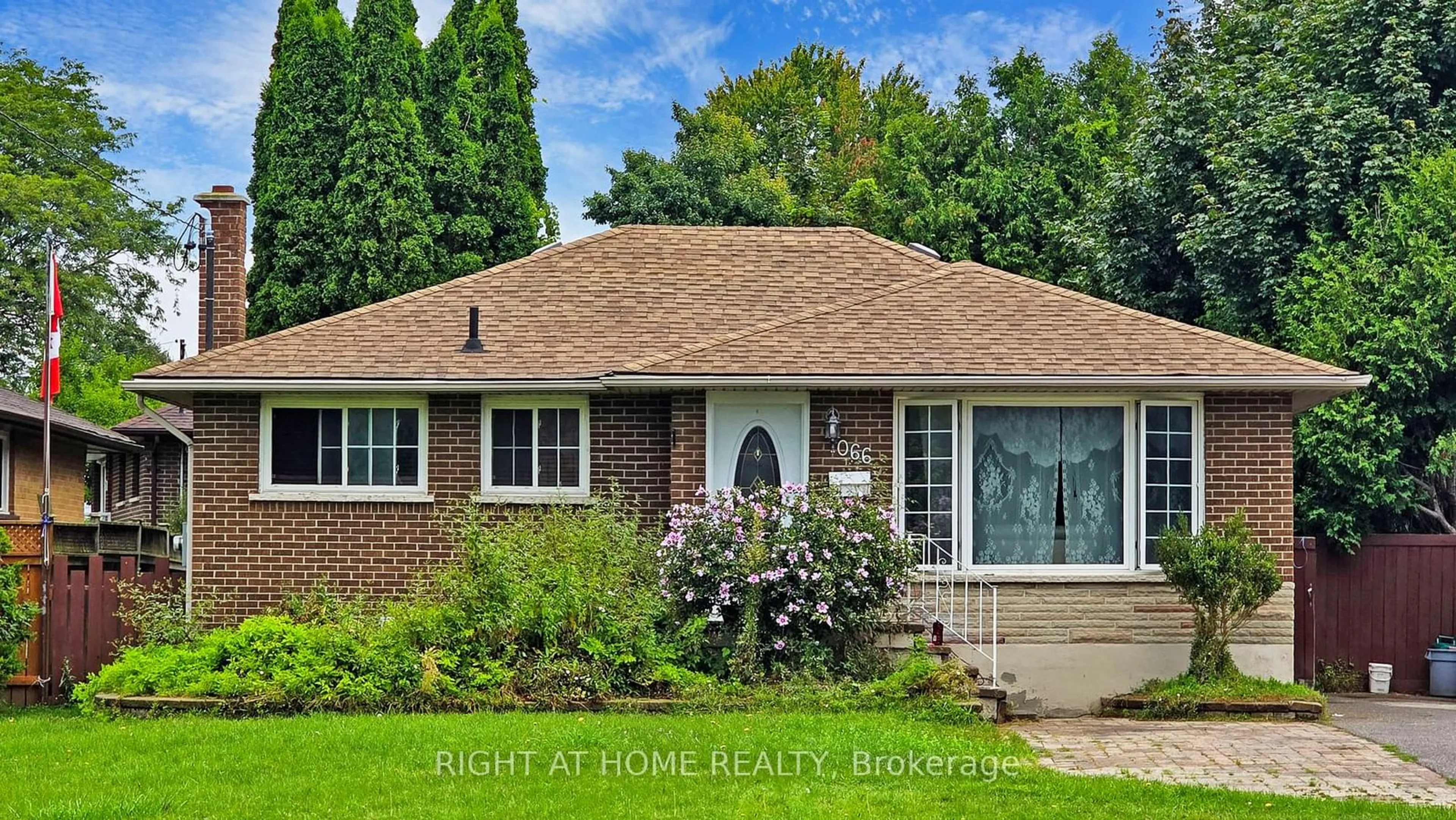 Home with brick exterior material for 1066 Olive Ave, Oshawa Ontario L1H 2T4