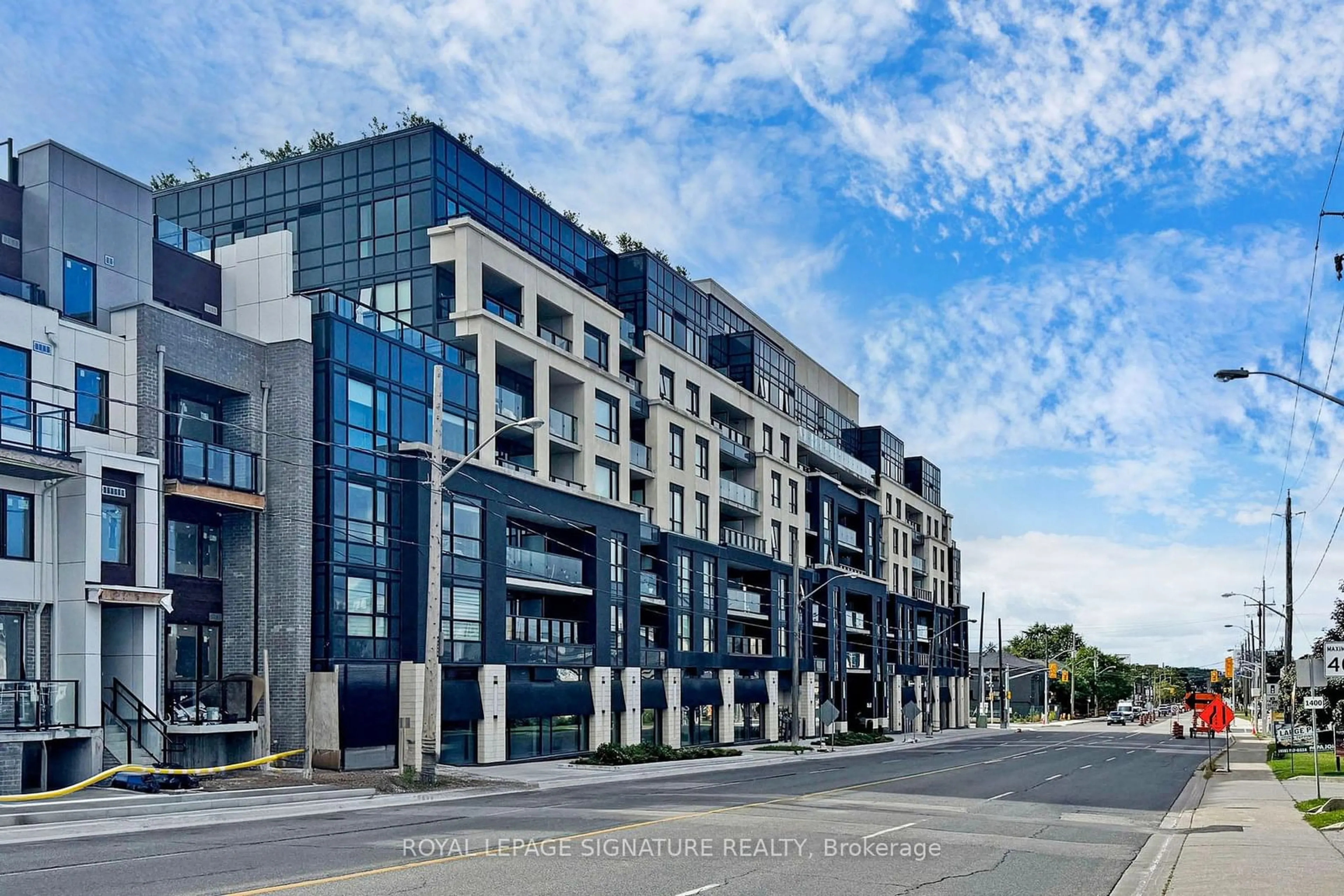 A pic from exterior of the house or condo for 1401 O'connor Dr #211, Toronto Ontario M4B 2V5