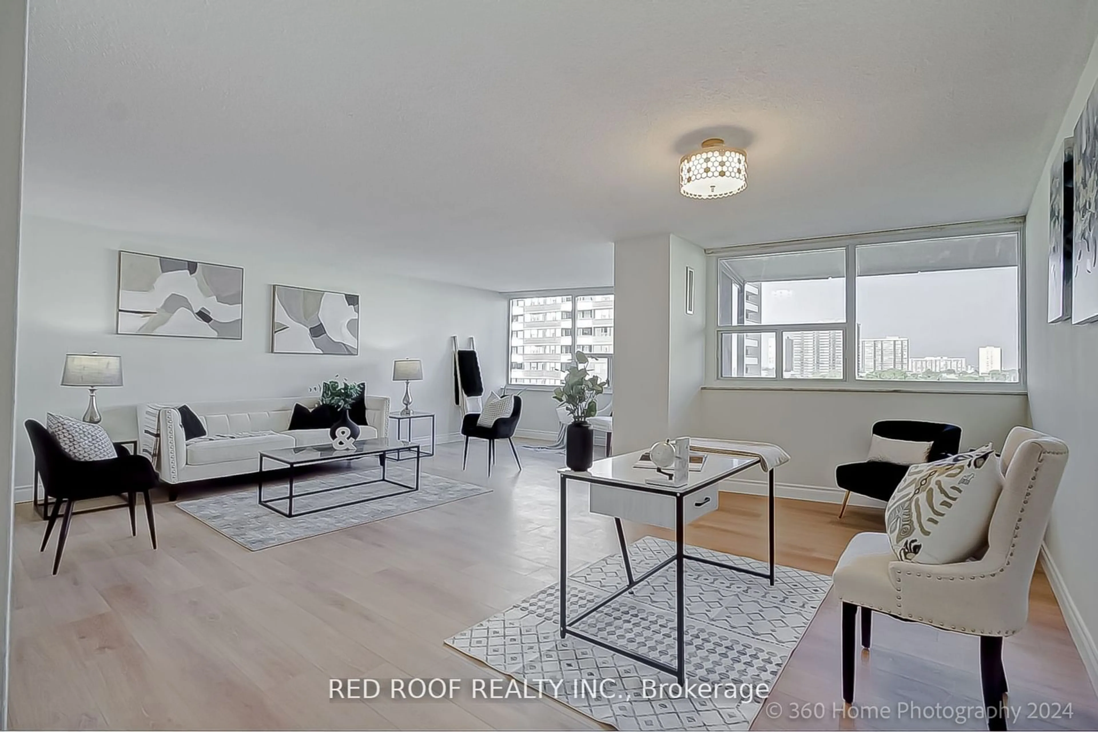 Living room for 45 Huntingdale Blvd #604, Toronto Ontario M1W 2N8