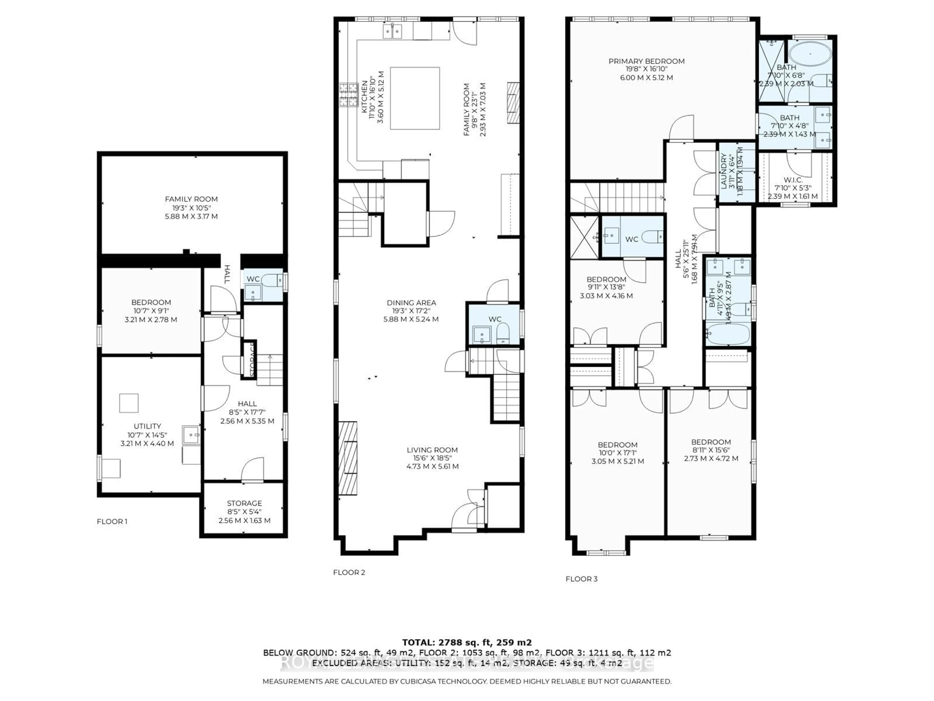 Floor plan for 7 Ferncroft Dr, Toronto Ontario M1N 2X3