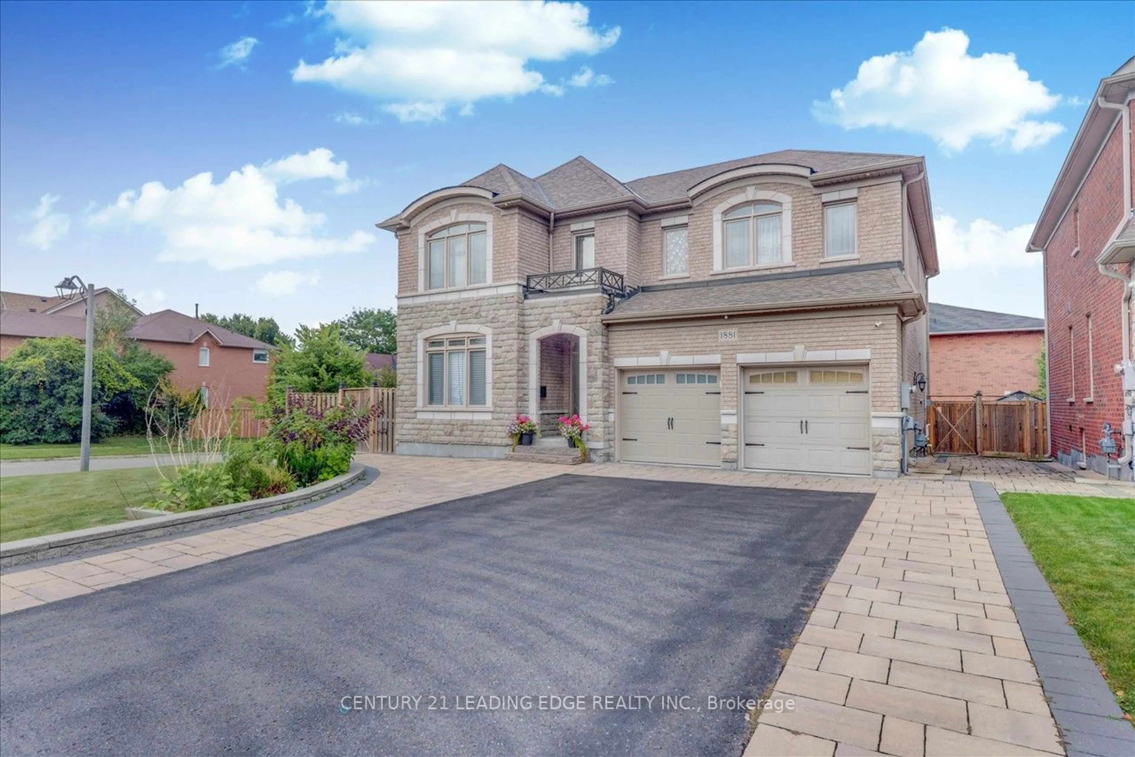 Frontside or backside of a home, the street view for 1881 Pine Grove Ave, Pickering Ontario L1V 1K7