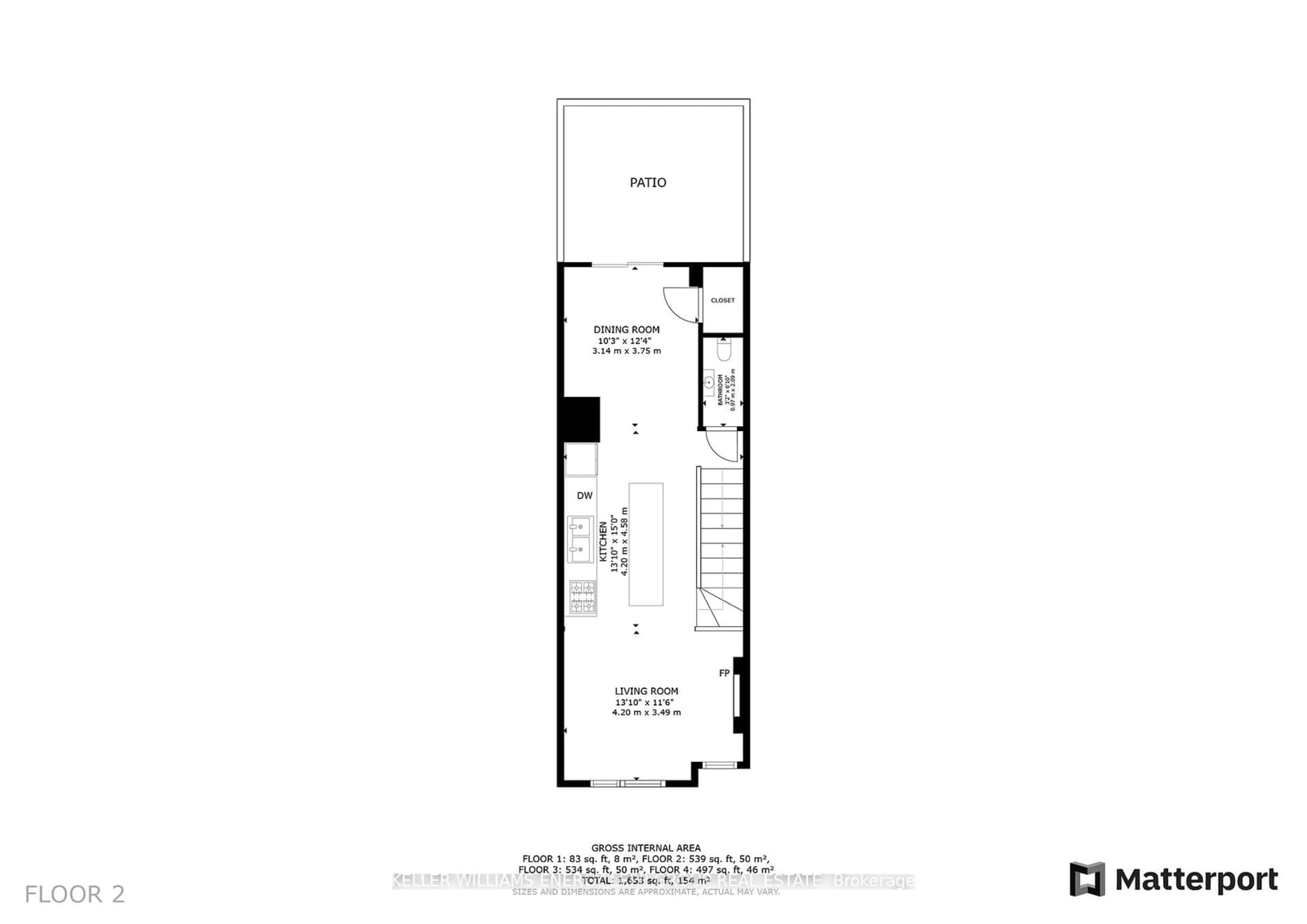 Floor plan for 1706 Pleasure Valley Path, Oshawa Ontario L1G 0E3