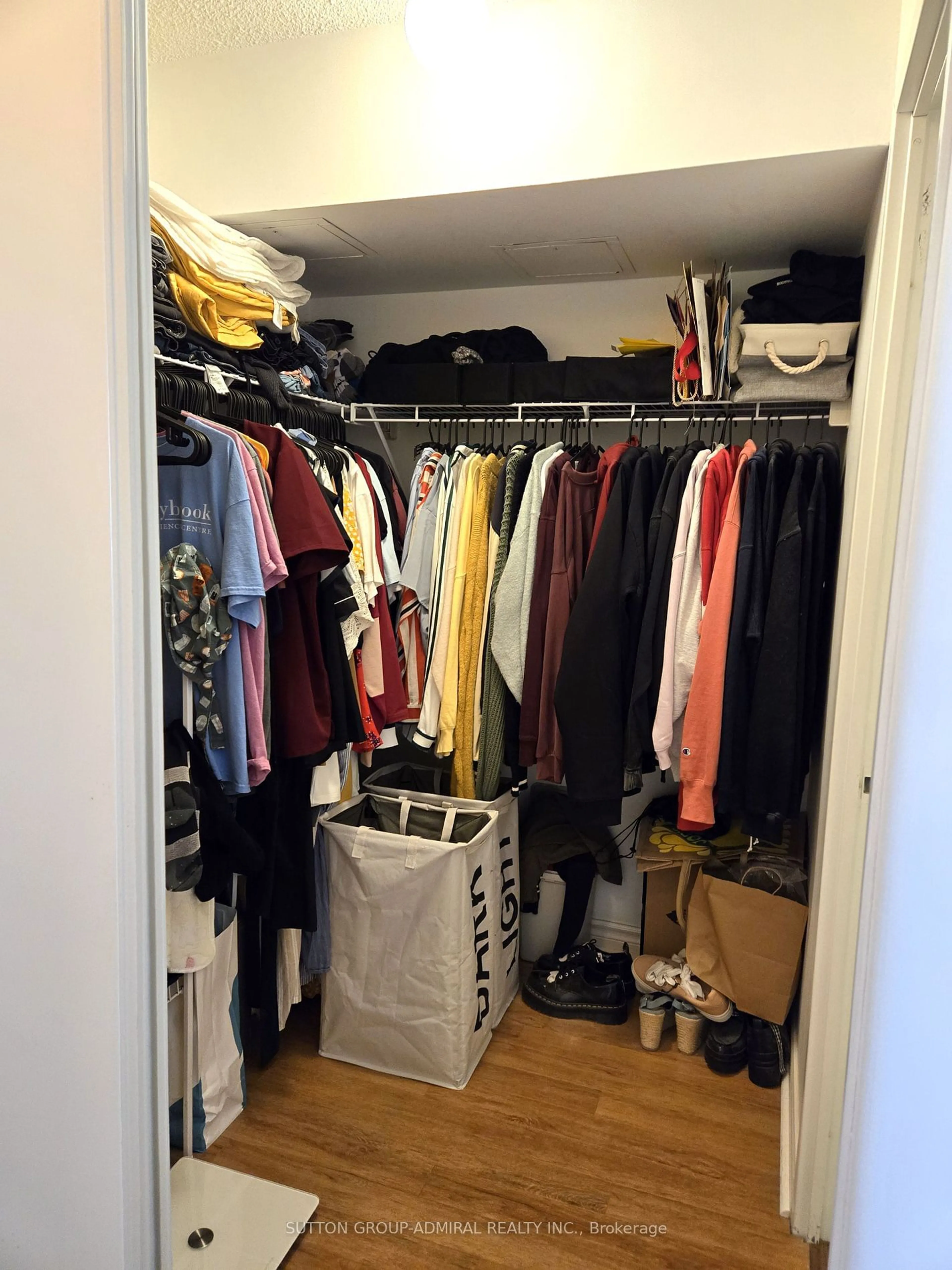 Storage room or clothes room or walk-in closet for 4 Park Vista #412, Toronto Ontario M4B 3M8