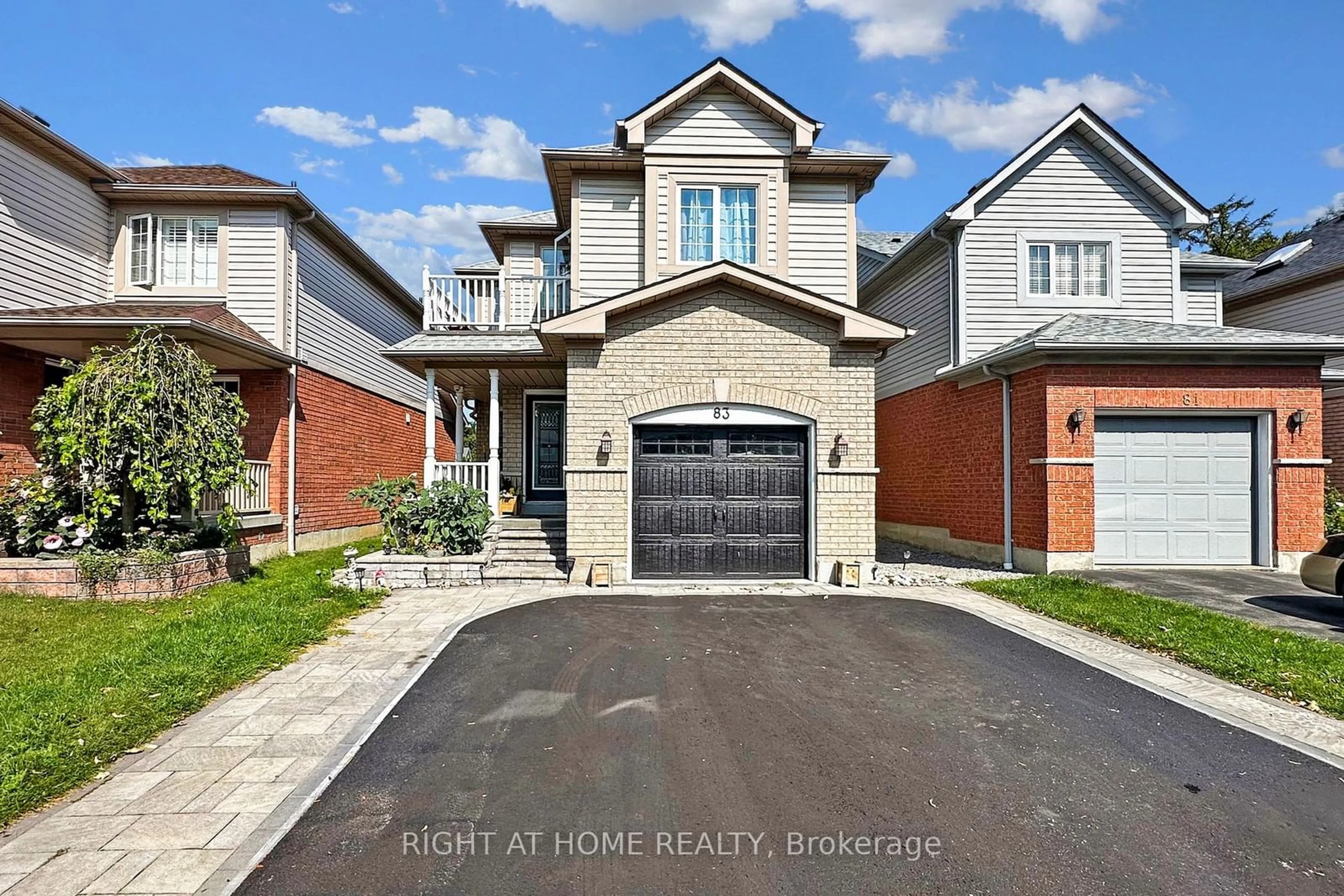 Frontside or backside of a home for 83 regency Cres, Whitby Ontario L1N 7K8