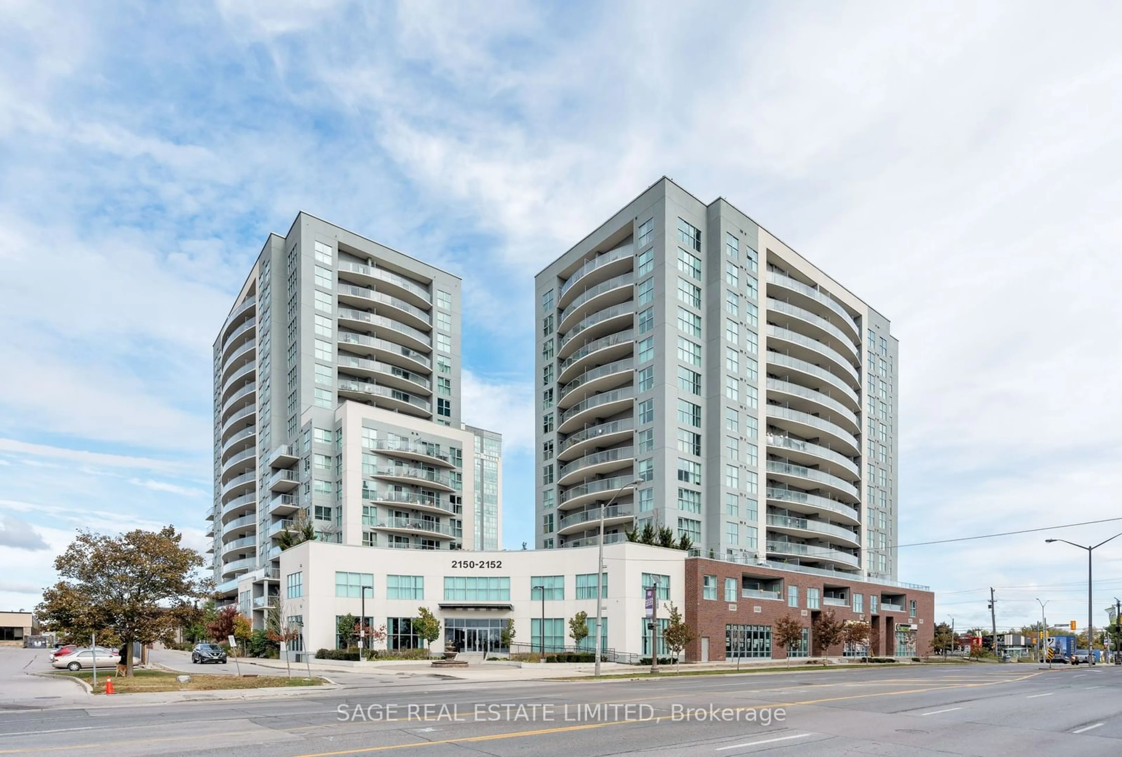 A pic from exterior of the house or condo for 2150 Lawrence Ave #1002, Toronto Ontario M1R 3A7