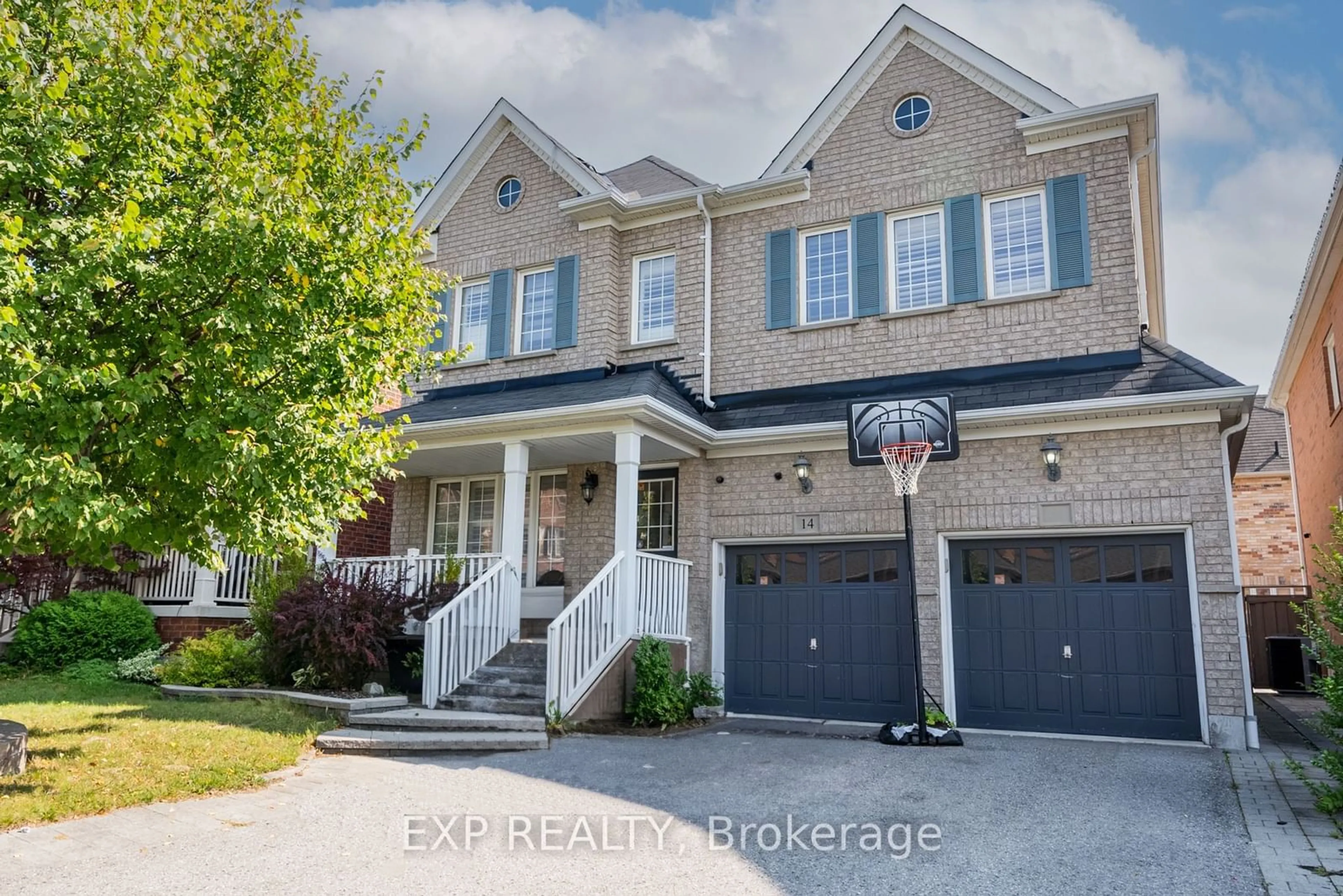 Frontside or backside of a home for 14 Decourcy-Ireland Circ, Ajax Ontario L1T 0K5