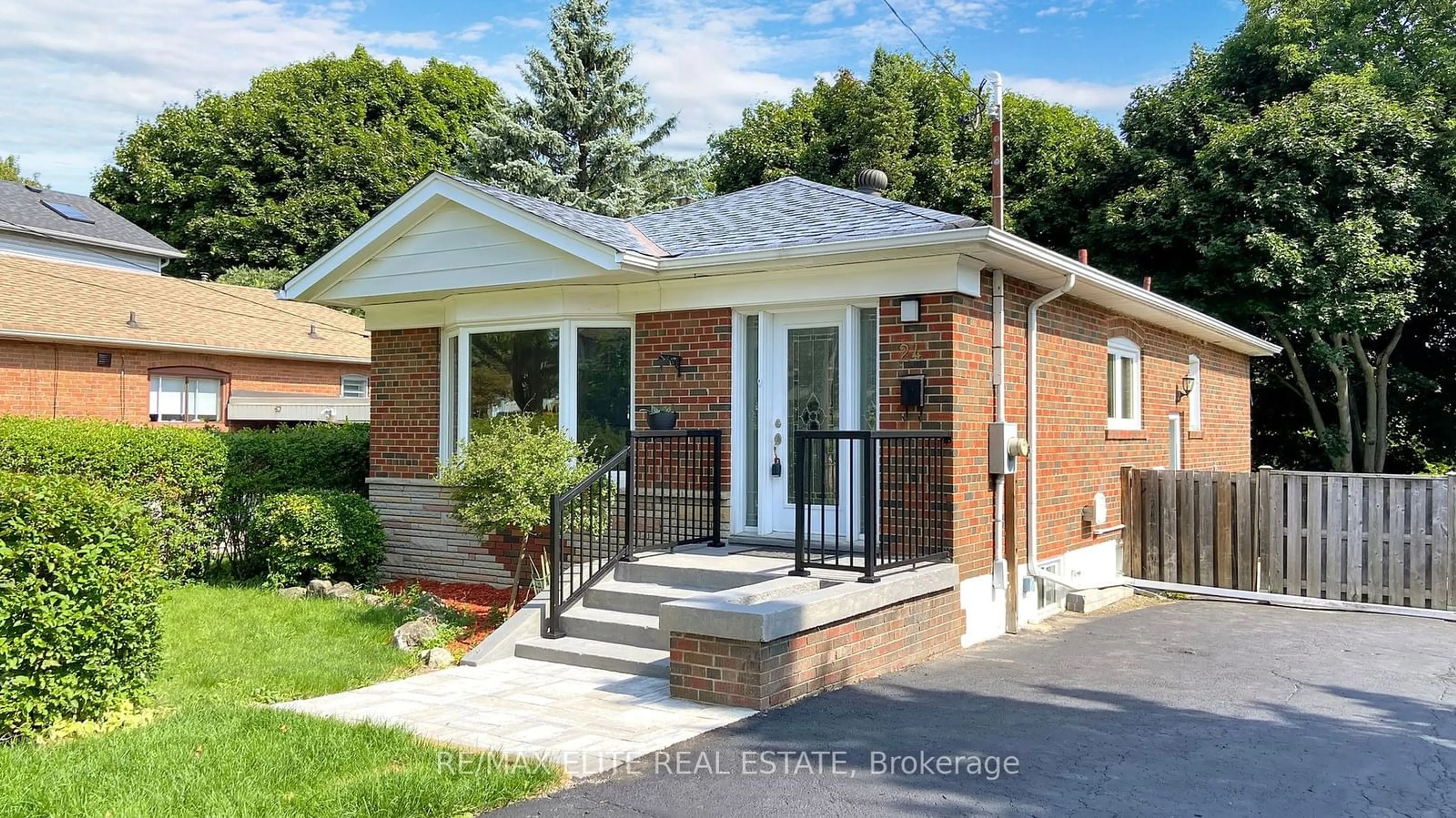 Home with brick exterior material for 24 Rintella Crt, Toronto Ontario M1P 3V5