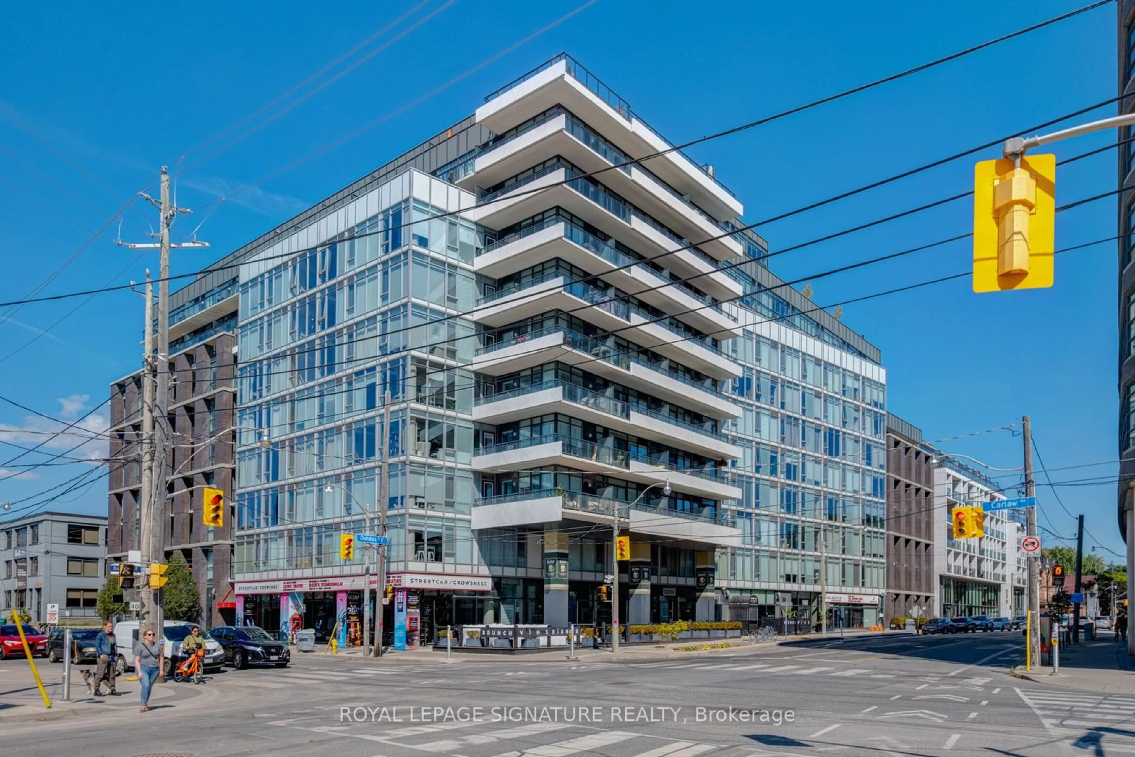 A pic from exterior of the house or condo for 1190 Dundas St #208`, Toronto Ontario M4M 0C5