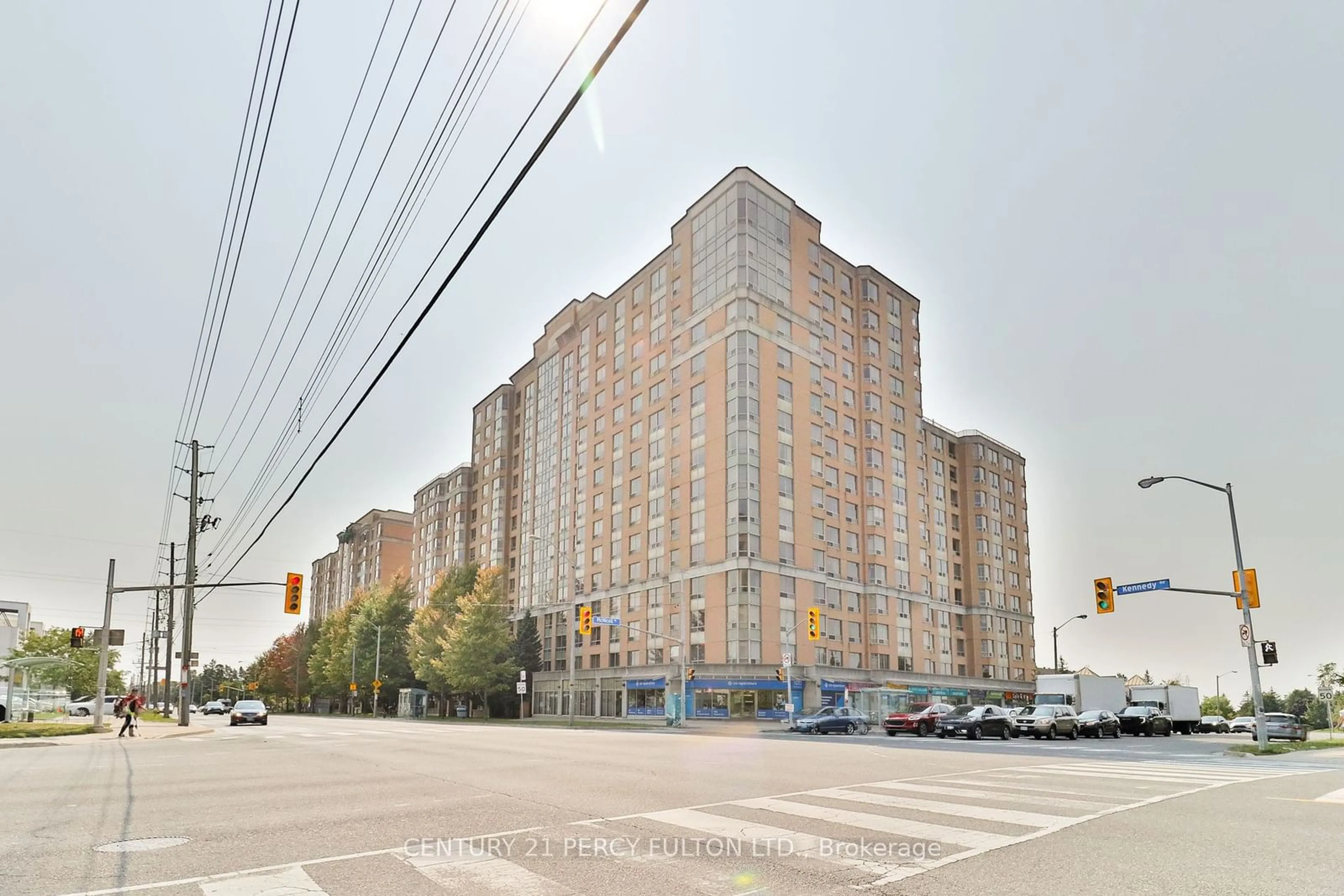 A pic from exterior of the house or condo for 1883 McNicoll Ave #525, Toronto Ontario M1V 5M3