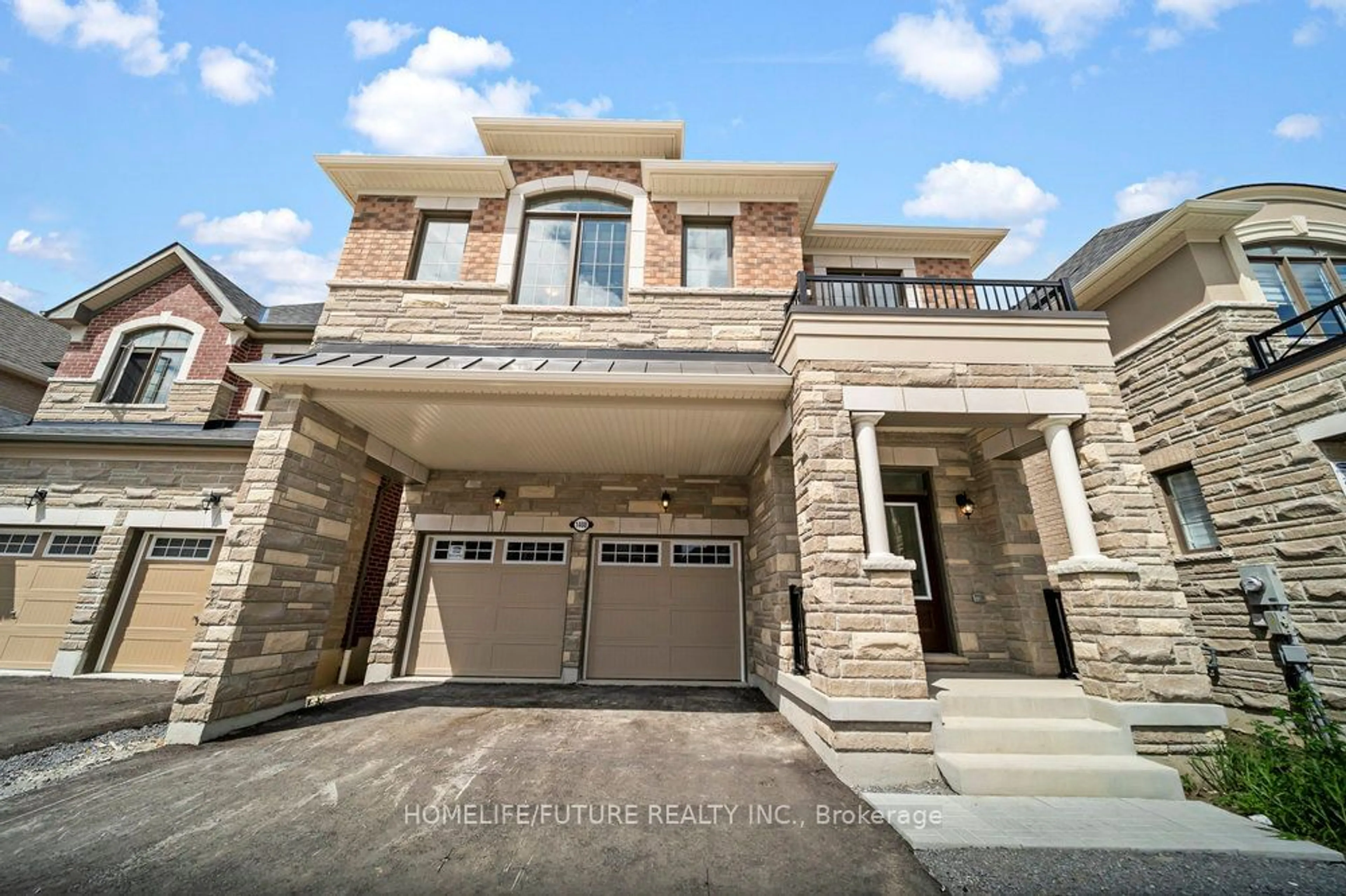 Home with brick exterior material for 1408 Mockingbird Sq, Pickering Ontario L0H 1J0