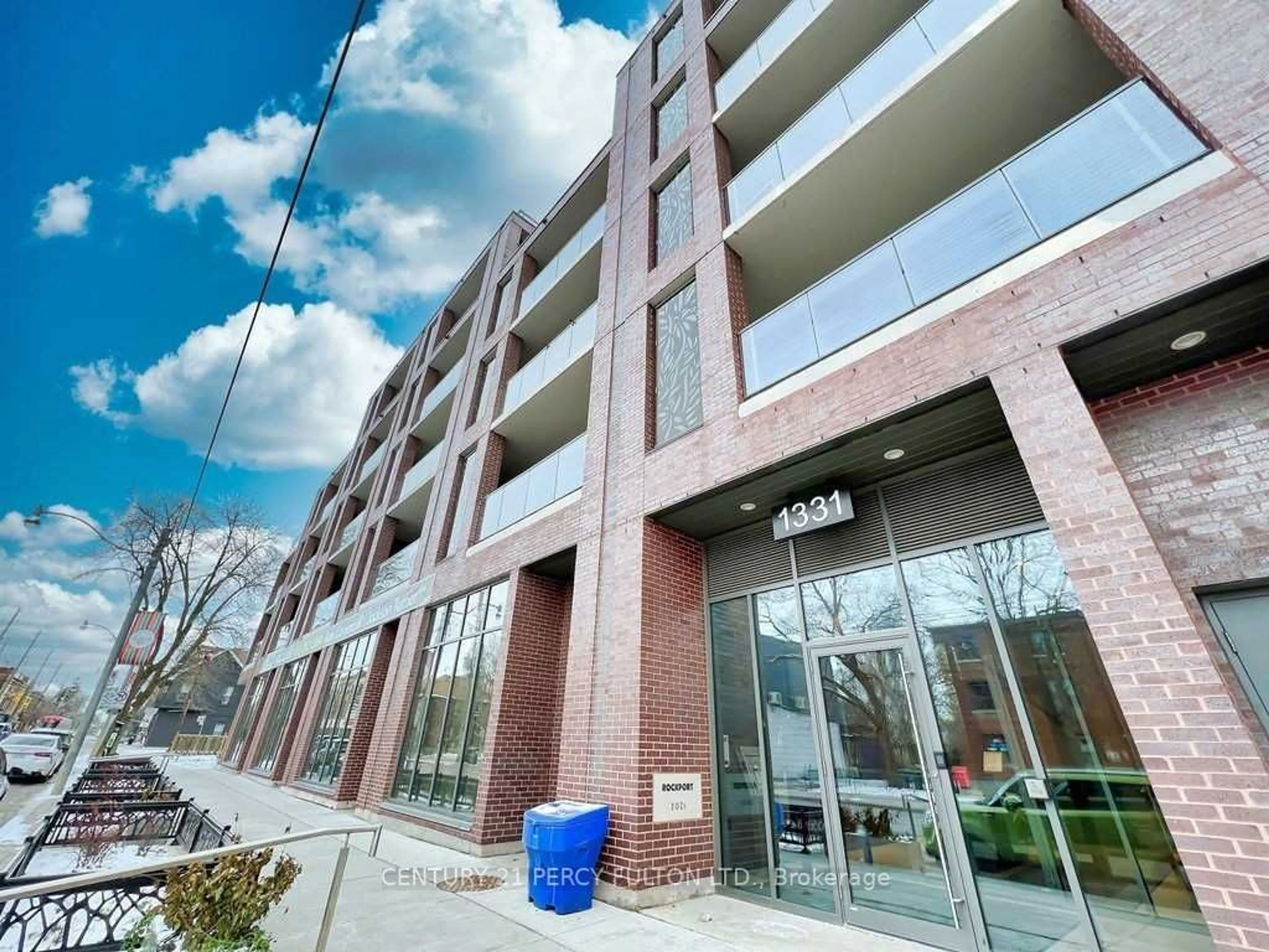 A pic from exterior of the house or condo for 1331 Queen St #414, Toronto Ontario M4L 0B1